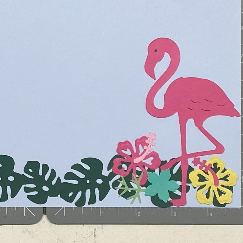 Flamingos & Monsteras, detail 2.jpeg