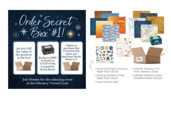 Secret Box #1 2025, "Celestial" ($52.50 value)