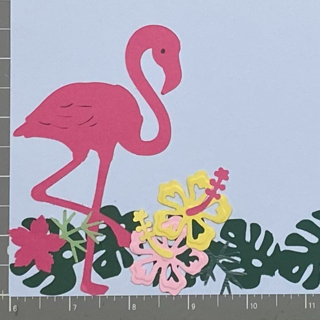 Flamingos & Monsteras, detail.jpeg