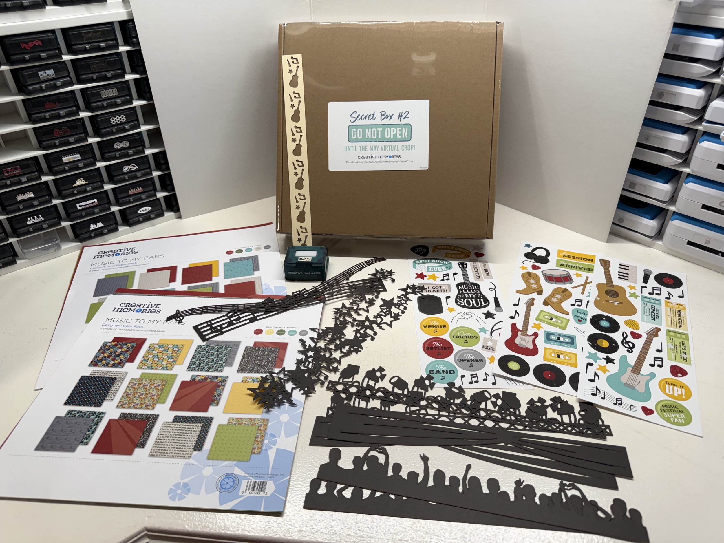 Secret Box #2, 2025, "Music nto My Ears) ($58.00 value)