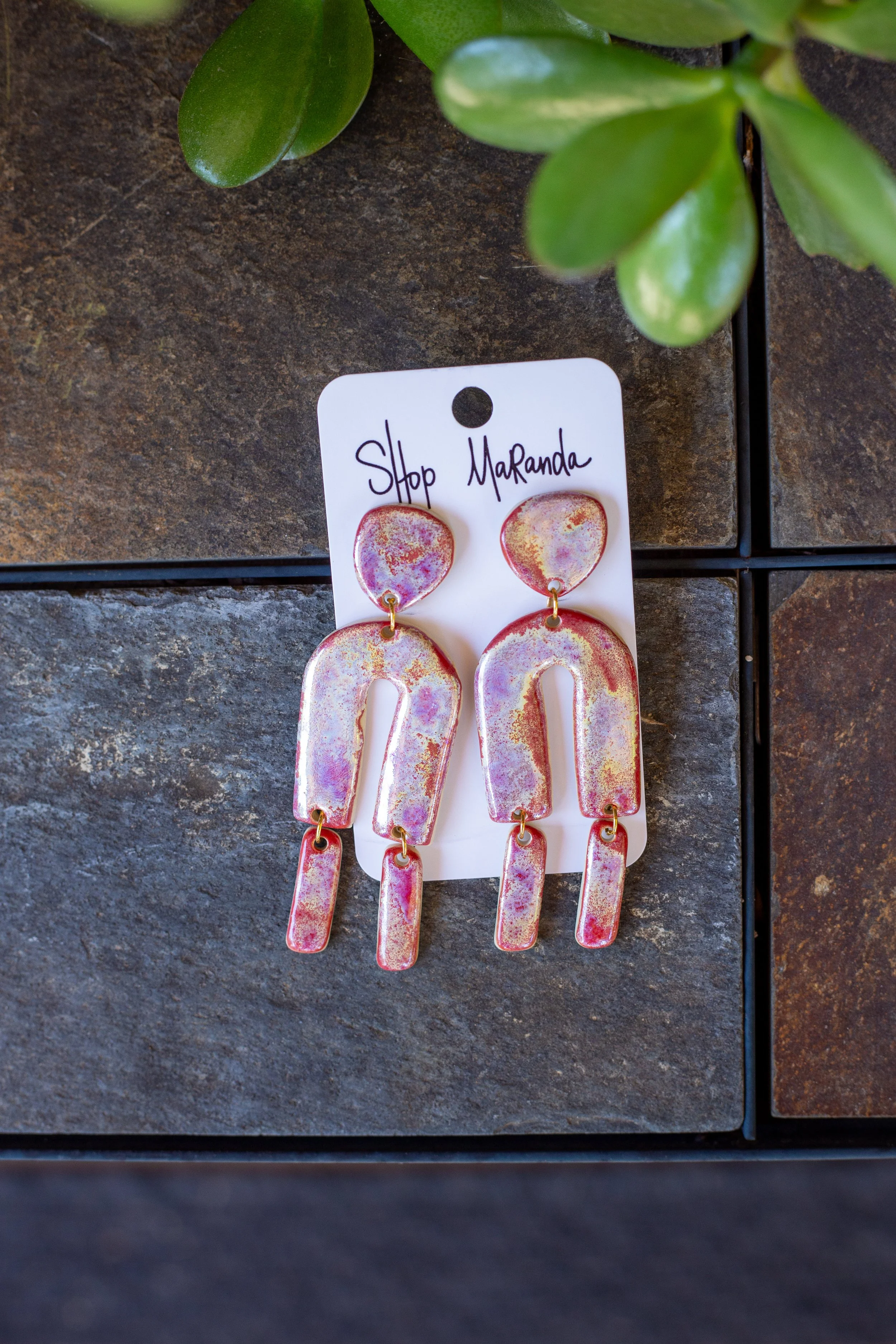 Rachel's Wind Chimes in Red