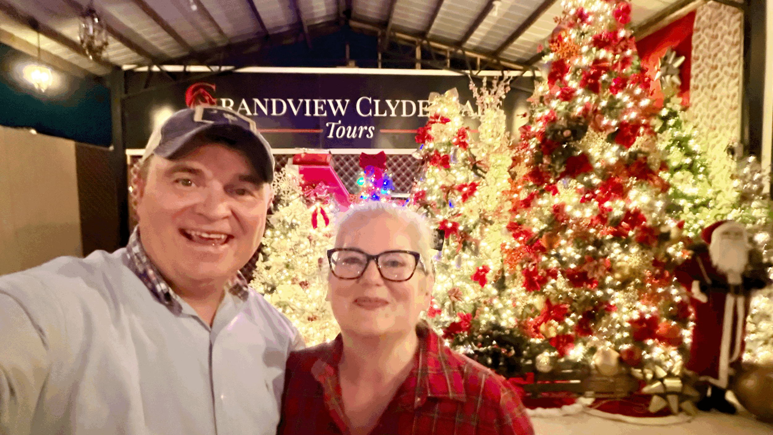 Looking for Holiday Fun? Grandview Clydesdale Christmas Tour Review
