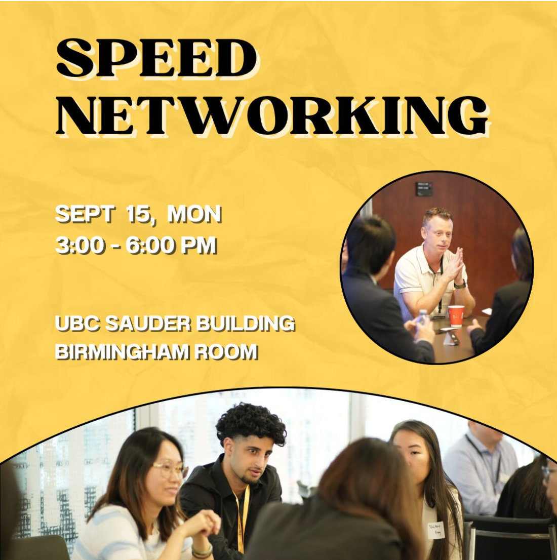 Speed Networking - September 2025