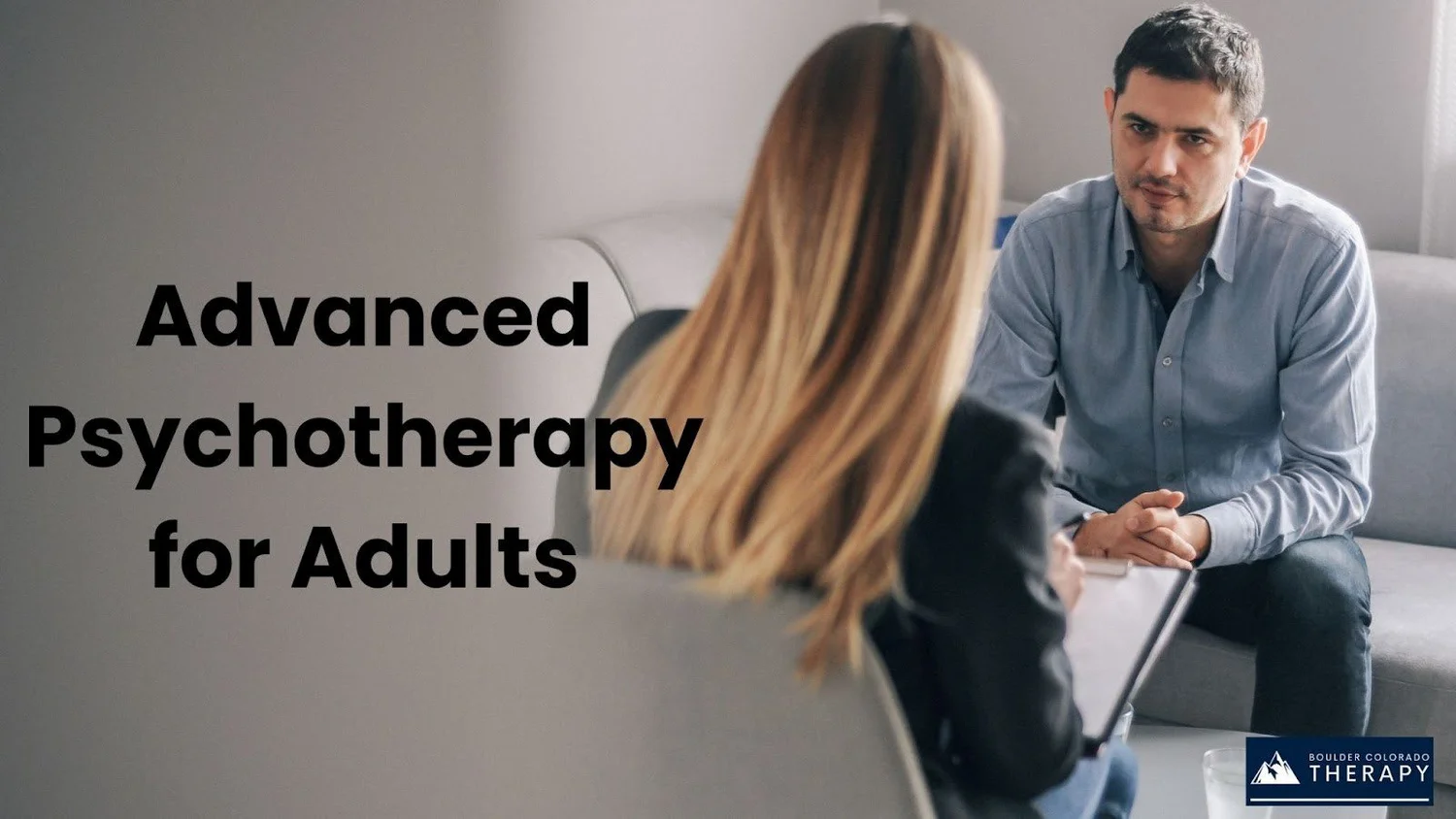 Psychotherapy for Adults — Boulder Colorado Therapy