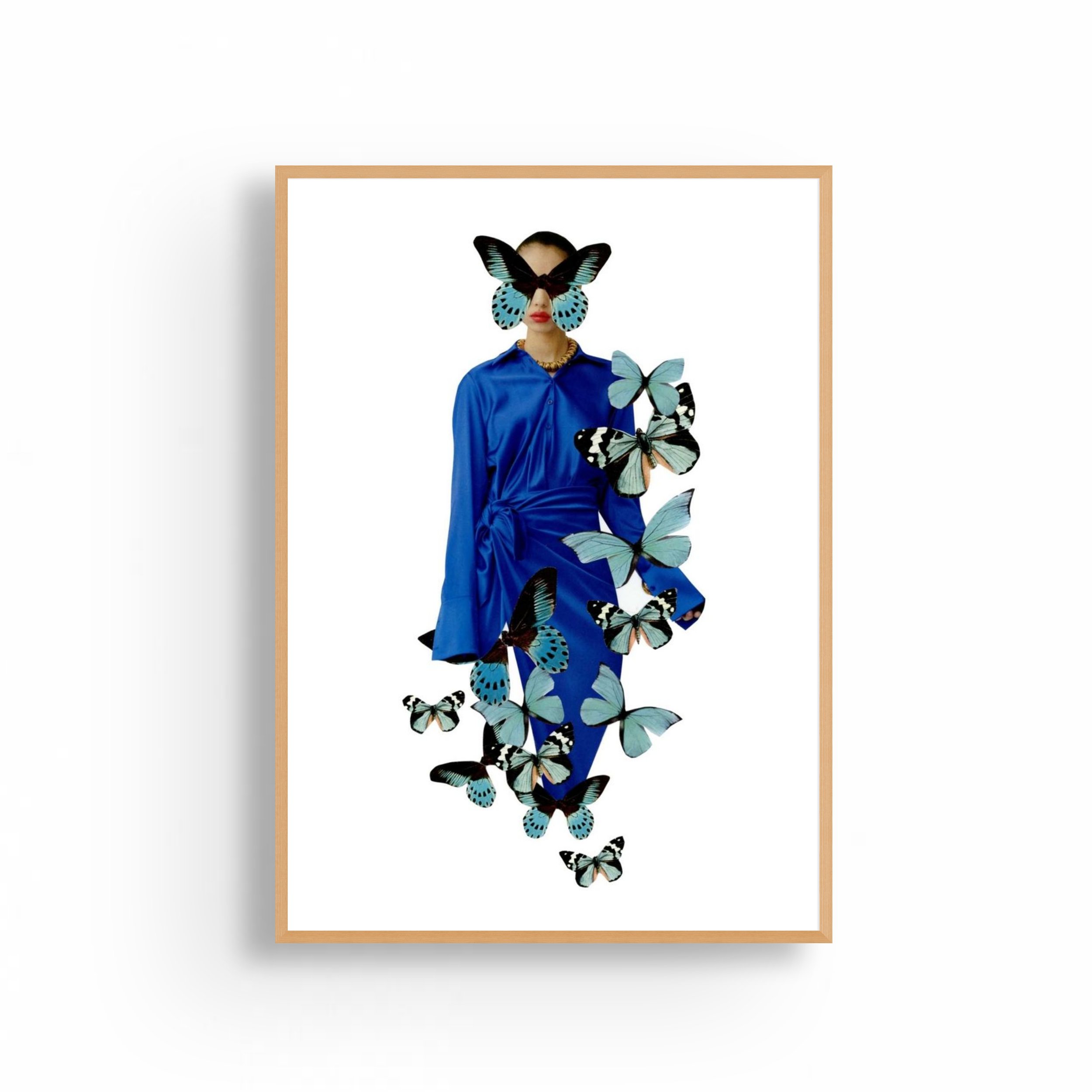 'ELECTRIC BLUE' PRINT