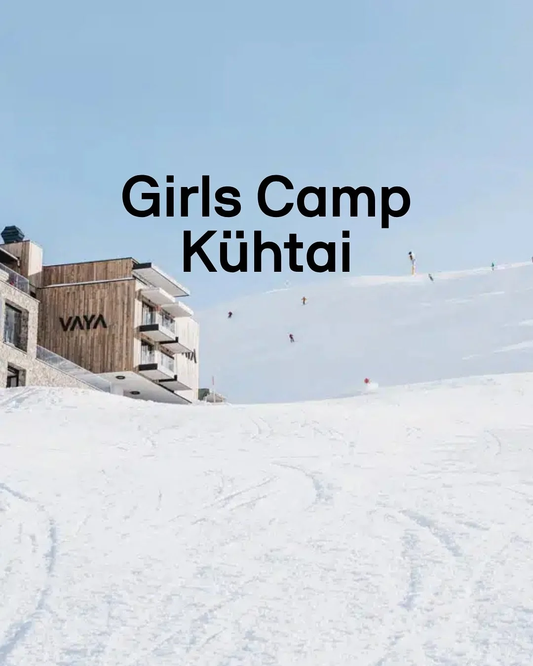 GIRLS, czekamy na Was 🫶🏼 
Zacznij z nami nadchodzący sezon w najlepszym stylu 🤍

Jedziesz z nami?
🗓️ Kiedy? 11-15 grudnia
📍Gdzie? K&uuml;htai, Austria 

Co dostajesz?
&bull; 5-dniowy pobyt w hotelu @vayaresorts K&uuml;htai 
&bull; wyżywienie HB 