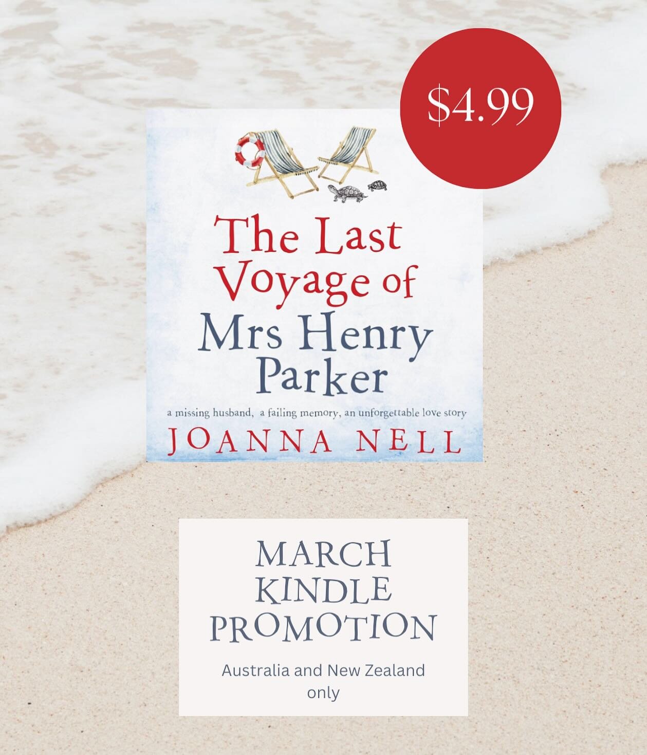 KINDLE SPECIAL 🇦🇺 🇳🇿 
Fancy a getaway? 🛳️ 
The audiobook of The Last Voyage of Mrs Henry Parker is on special for the month of March.
Only $4.99 to Australian and New Zealand customers
@hachettebooks @hachetteaus @hachettenz 

Psst 🇬🇧 UK custo