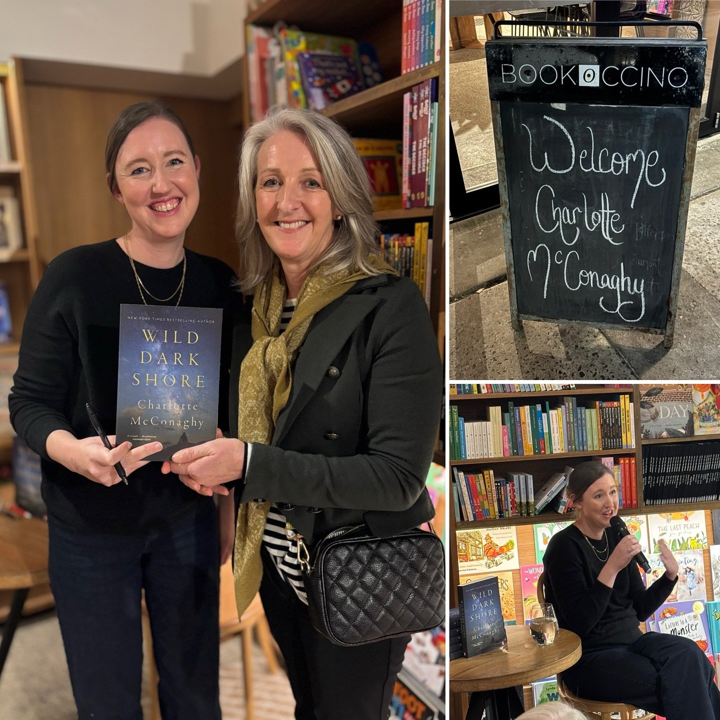 Like every other author I know I'm  fascinated by other writers' processes. I think we all live in hope that one day we'll finally discover the magic formula! 
Tonight at @bookoccino author Charlotte McConaghy shared generous insights into her writin