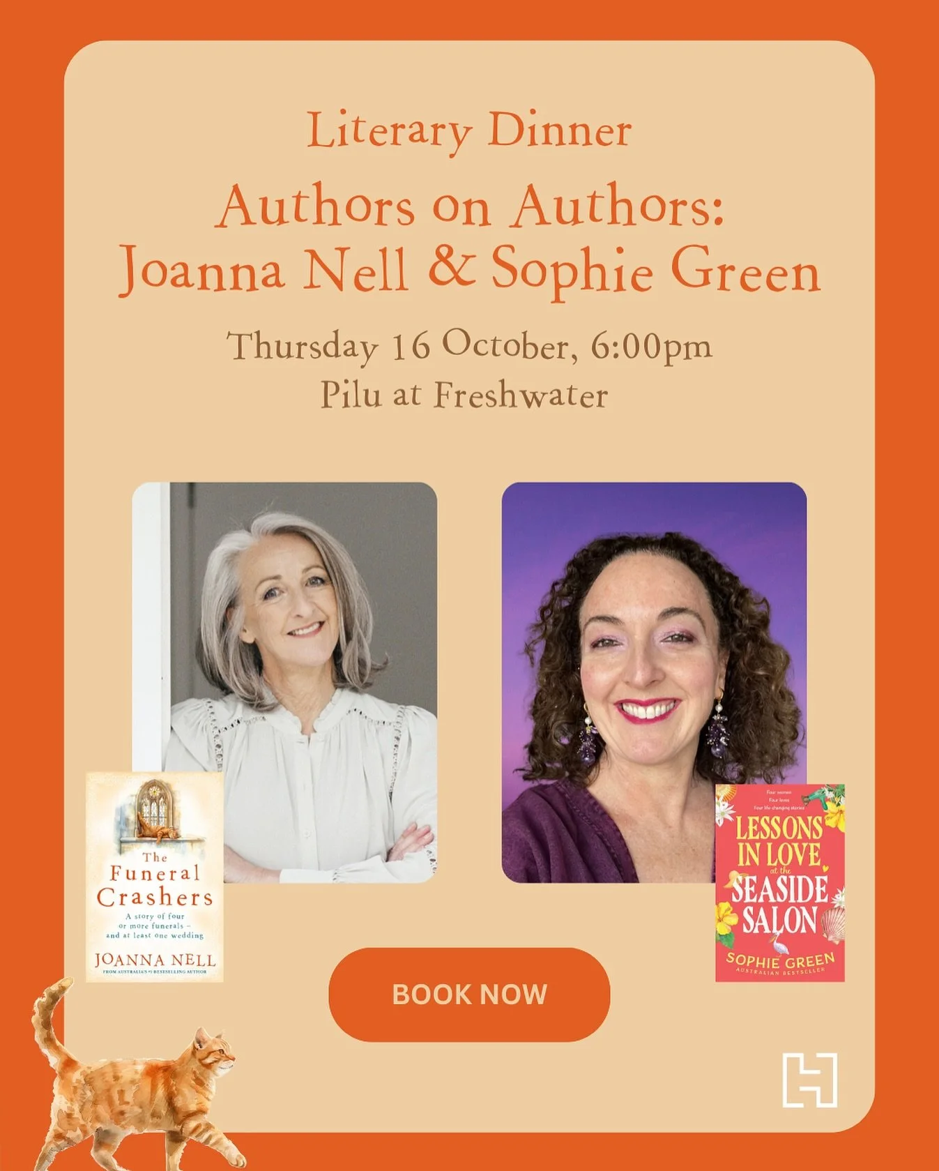 I'll be sharing the full schedule for my upcoming book tour in the next few days but here's one you won't want to miss. A double bill with author Sophie Green at Pilu in Freshwater. There will be a book signing too so get ahead with your Christmas sh