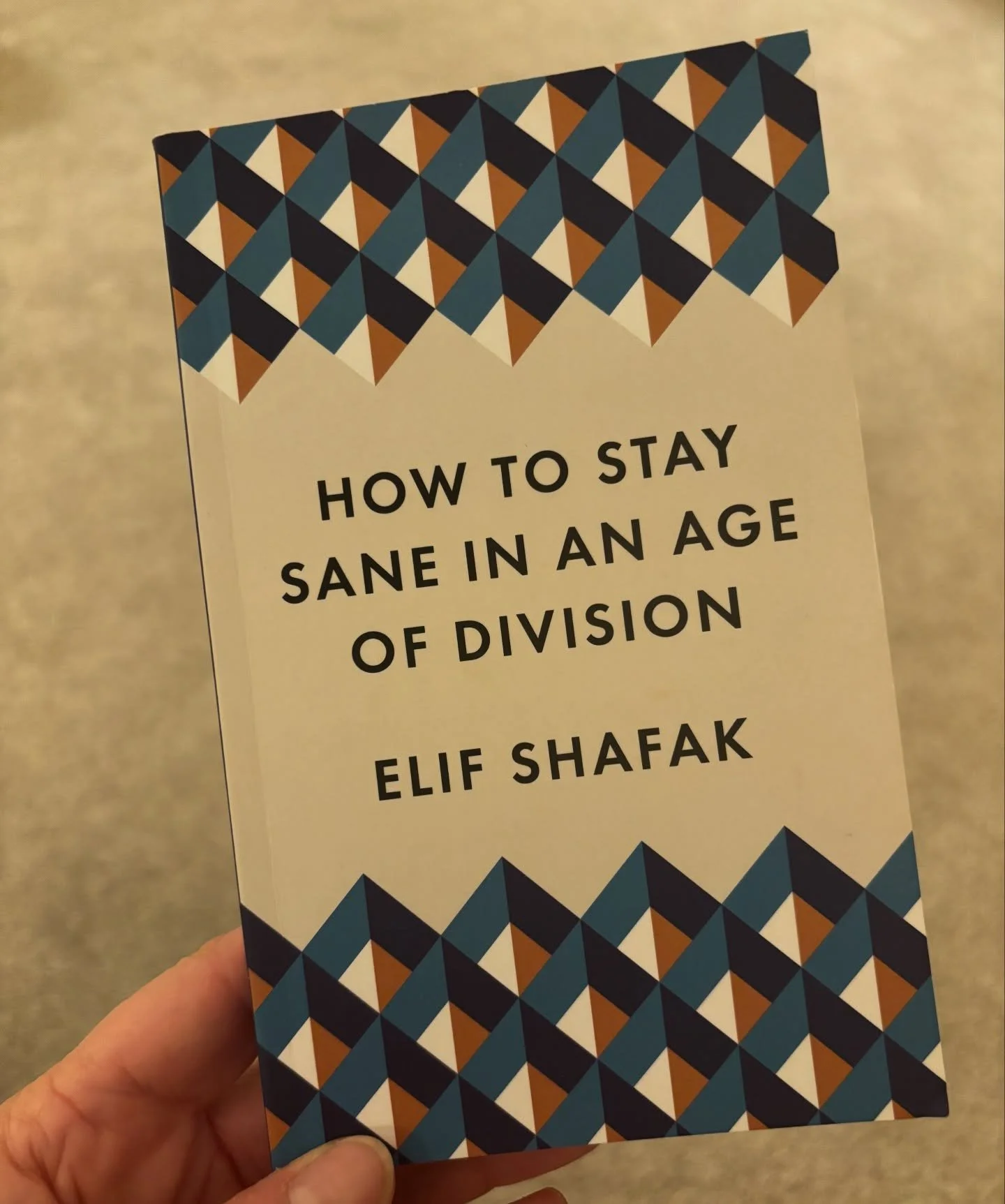 Current read. For a tiny book it packs a huge punch of wisdom.
@shafakelif