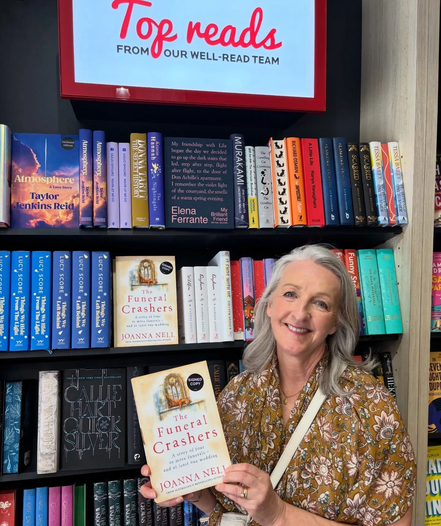 Signed copy alert at @dymockshayst in Perth!
Thank you Ted and team
#thefuneralcrashers