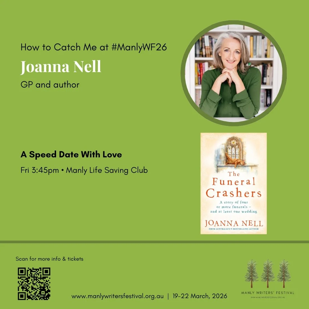 I'm looking forward to joining my fellow authors on this fun sounding panel at Manly Writers Festival and in particular making the case for finding love and romance in later life.
Head to the festival website to book tickets.