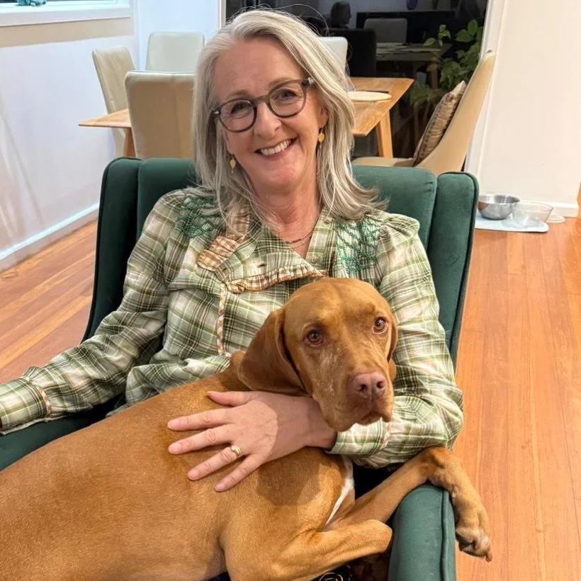 More cuddles with Mabel. I'm definitely putting a pointer in my next book.