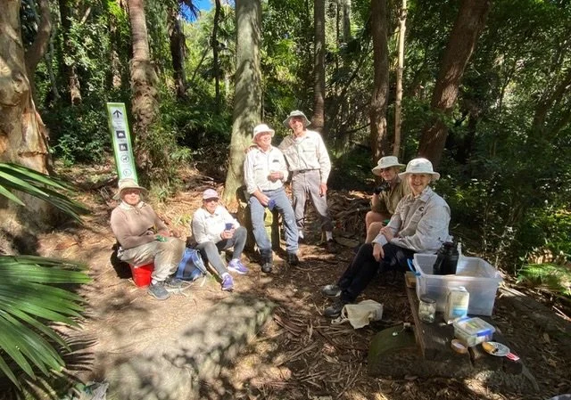 In my happy place. 
#bushcarevolunteers