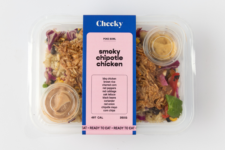 Smoky Chipotle Chicken bowl packaging