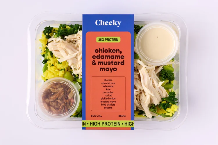 Chicken High Protein bowl packaging