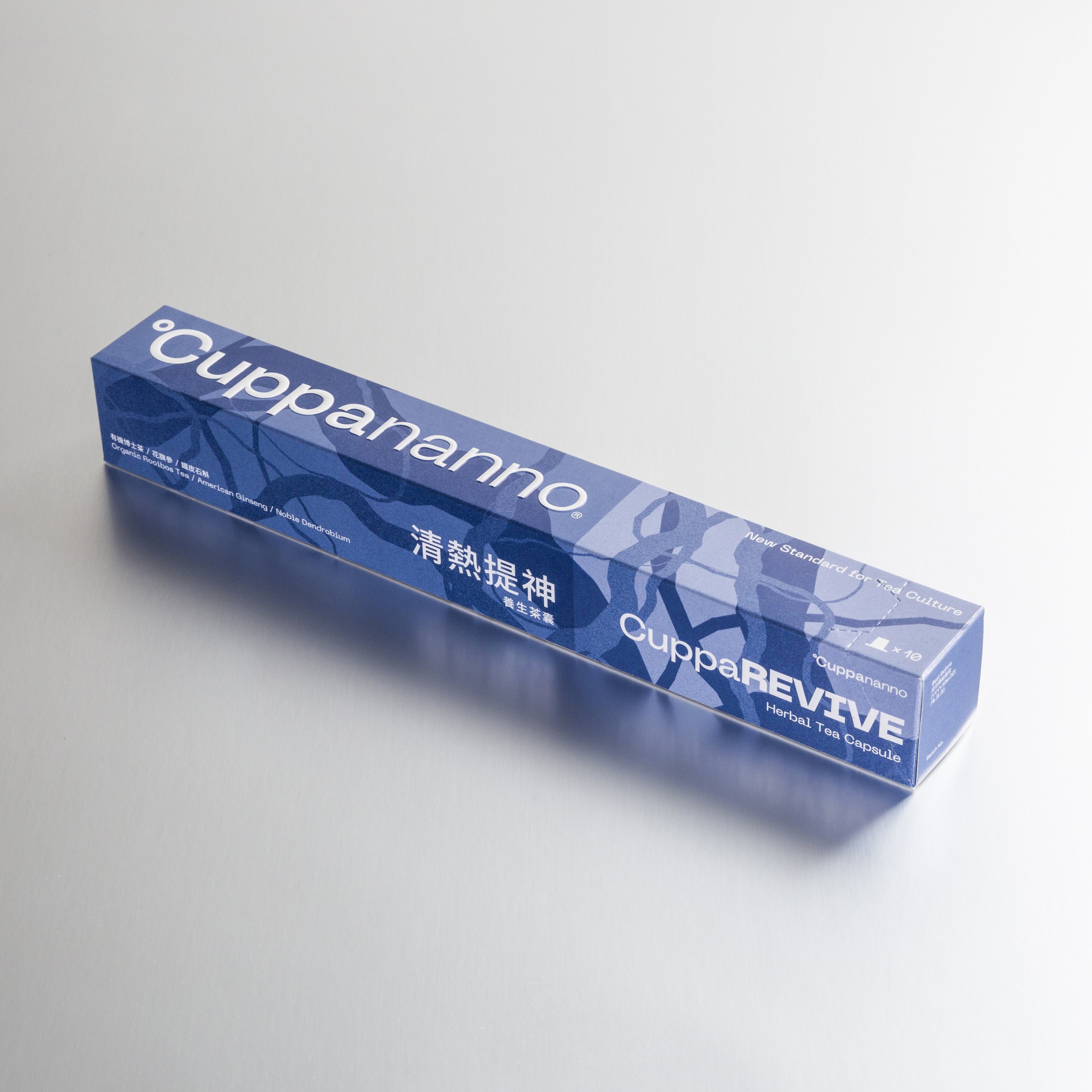 Cuppa Revive functional tea, Herbal Tea Capsules