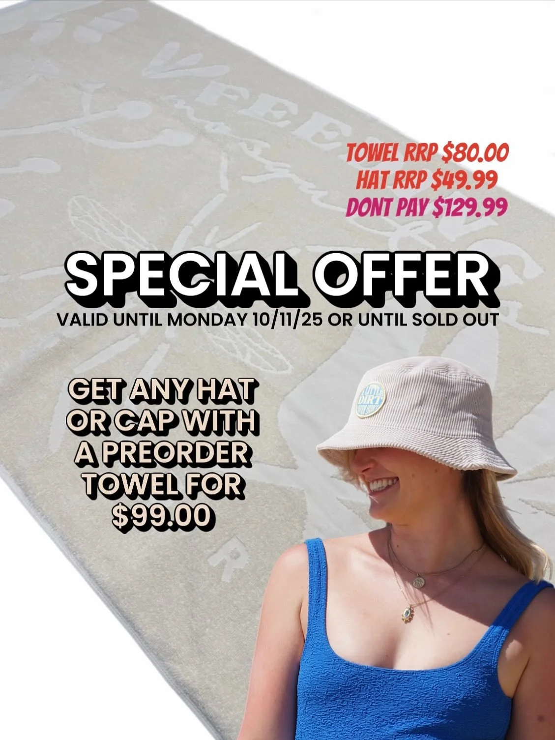 You know you want to 👀 get summer ready 🏖️ 
pre order ends soon &amp; let&rsquo;s be honest, no one wants to pay full price so get yourself a bargain while you can!