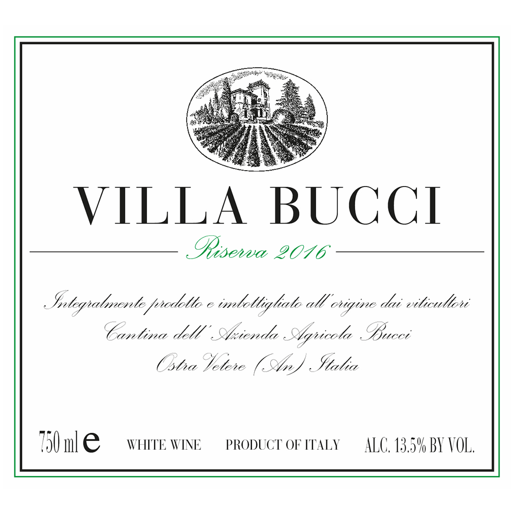 Villa Bucci Riserva