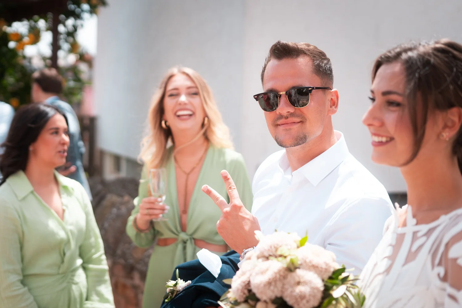 Hochzeitsgäste