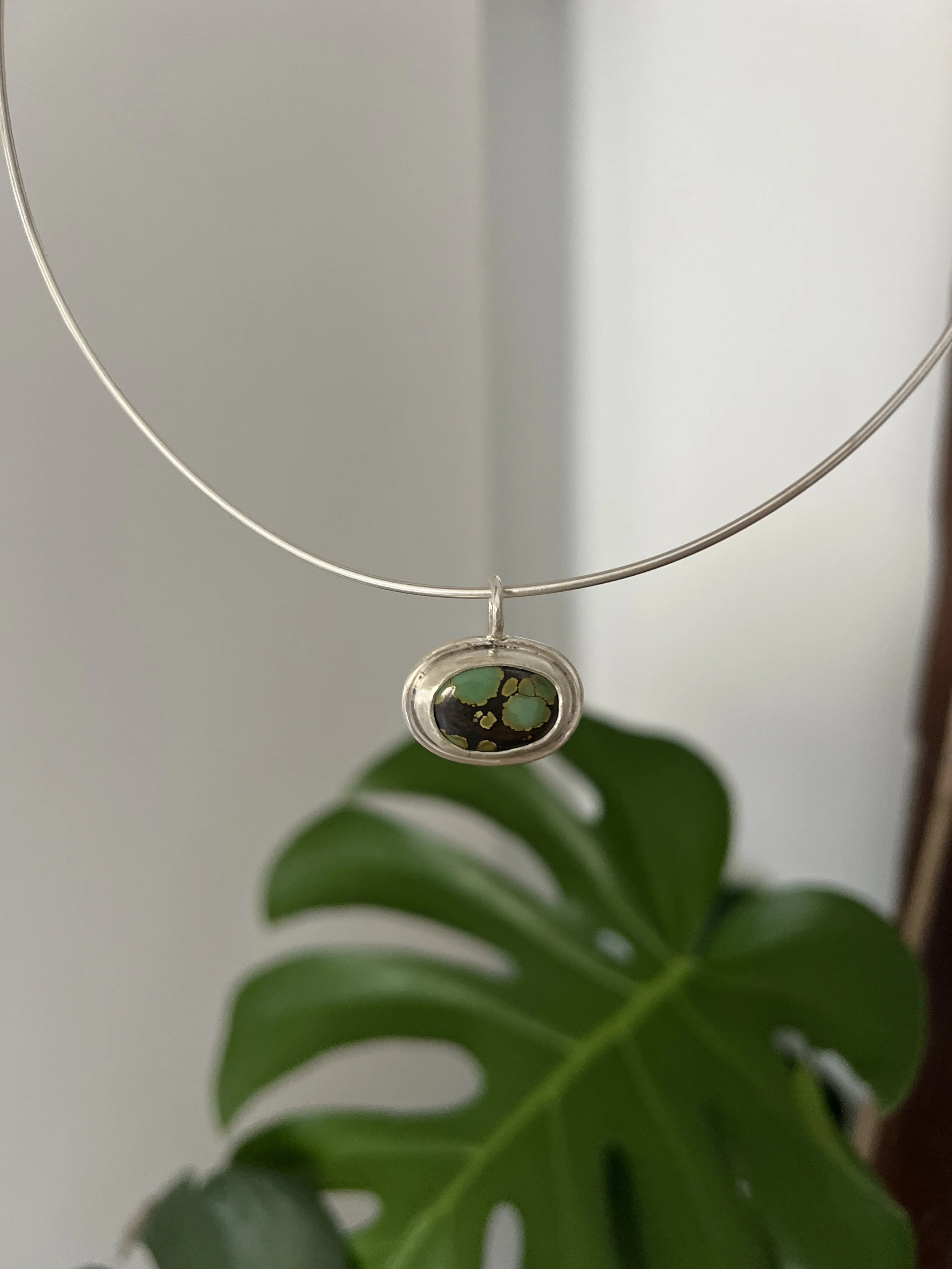 Green Turquoise Pendant