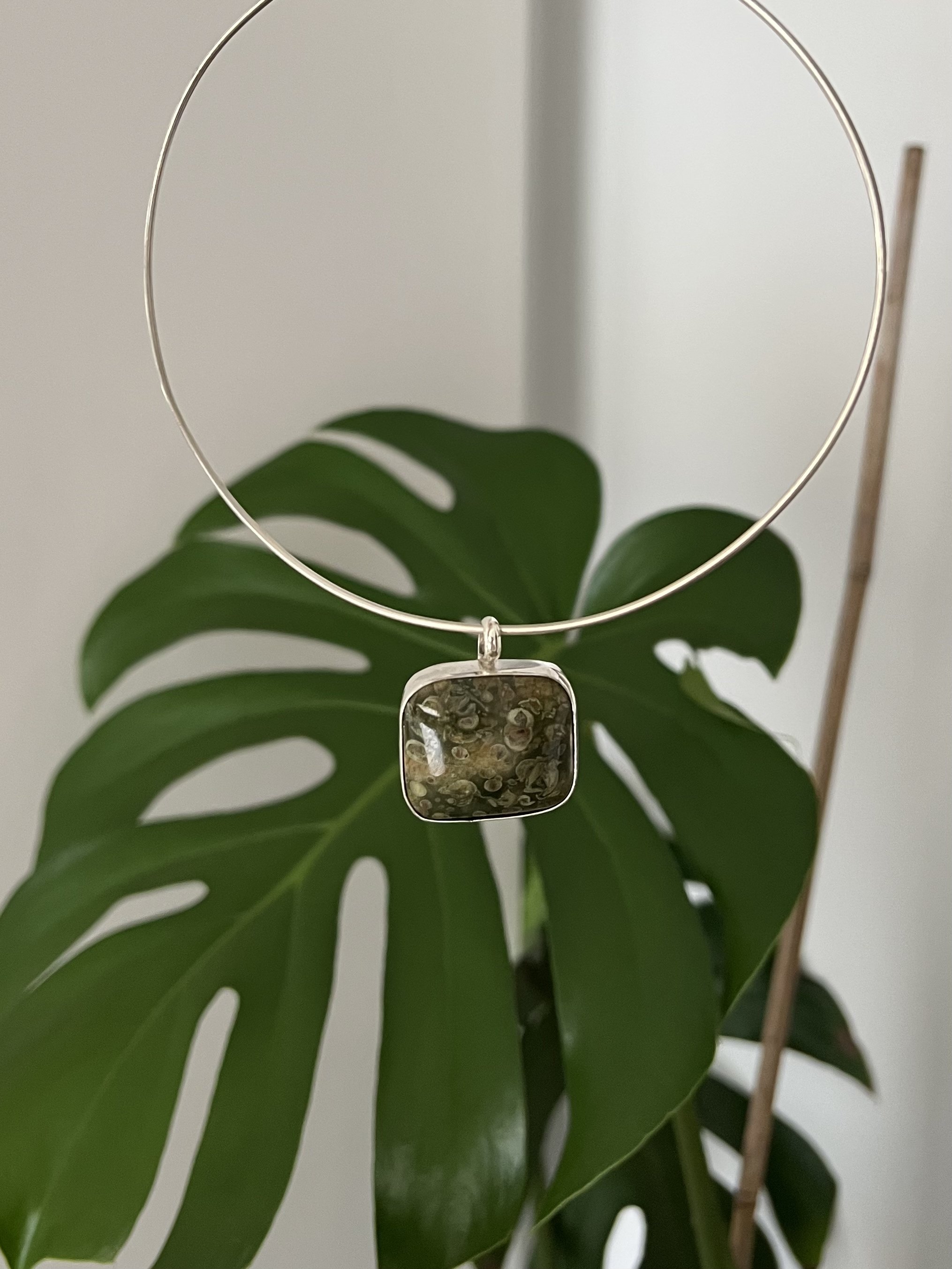 Rainforest Jasper Pendant