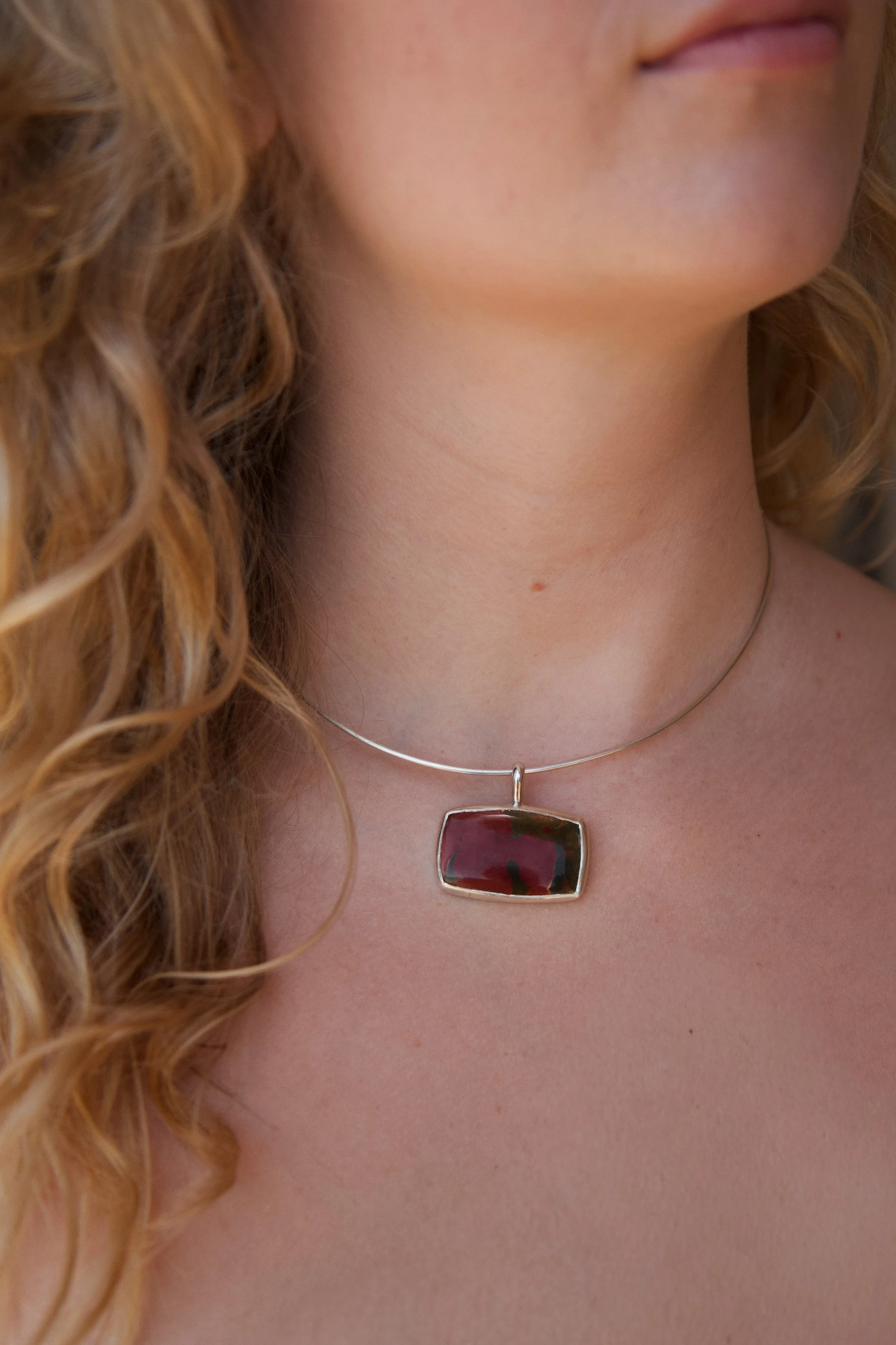 Cherry Creek Jasper Pendant