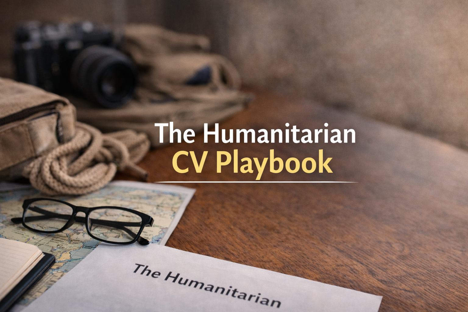 The Humanitarian CV Playbook: How to Position Yourself in a Shrinking Aid Market