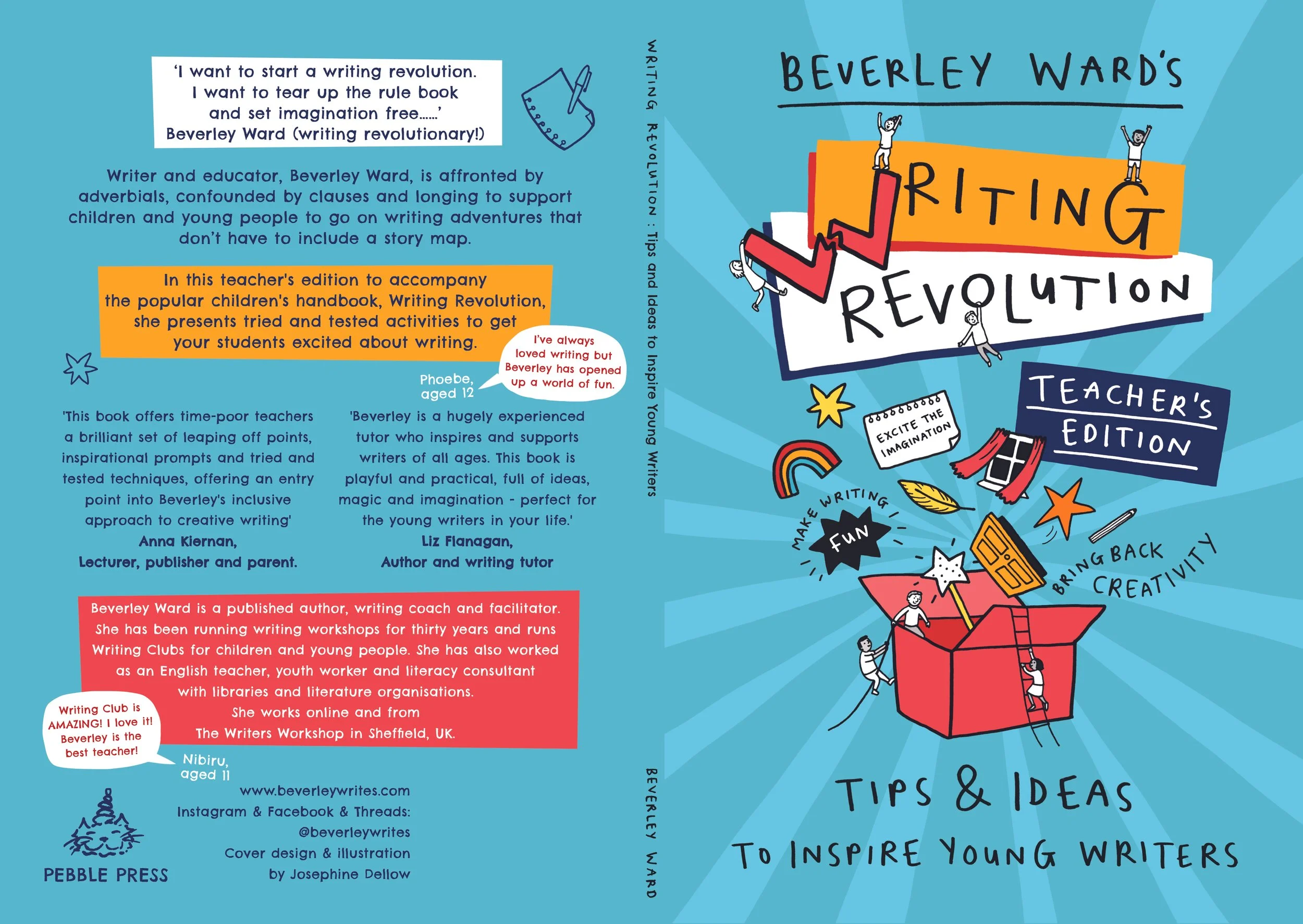 Publication of Writing Revolution, Teacher's Edition - Beverley Ward