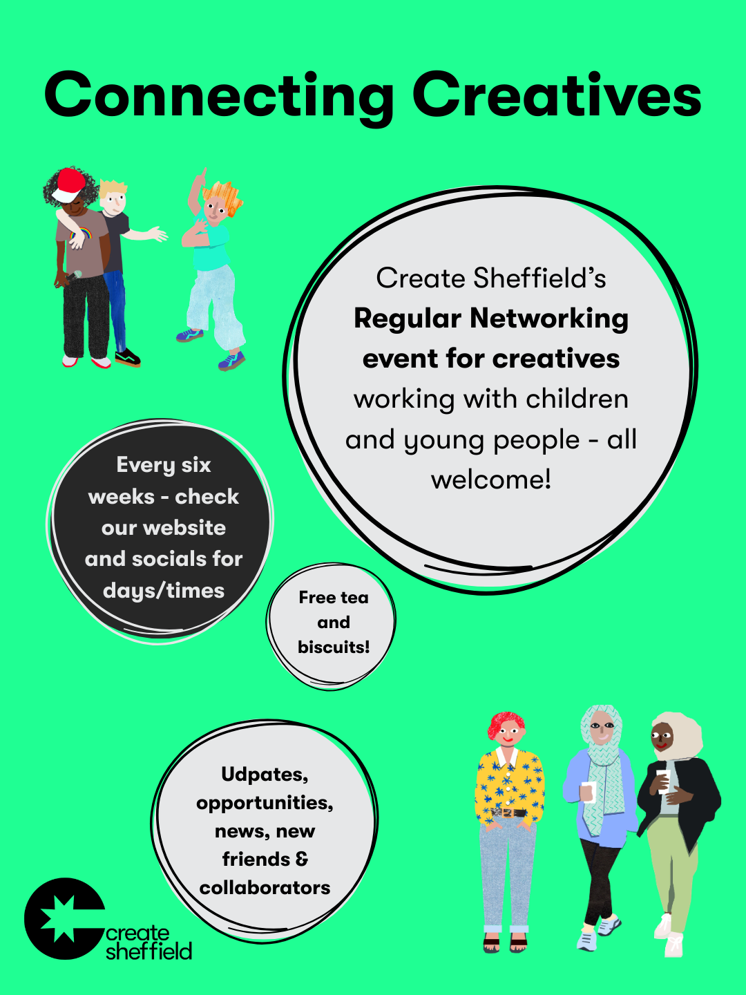 Connecting Creatives - Create Sheffield Monthly Networking 
