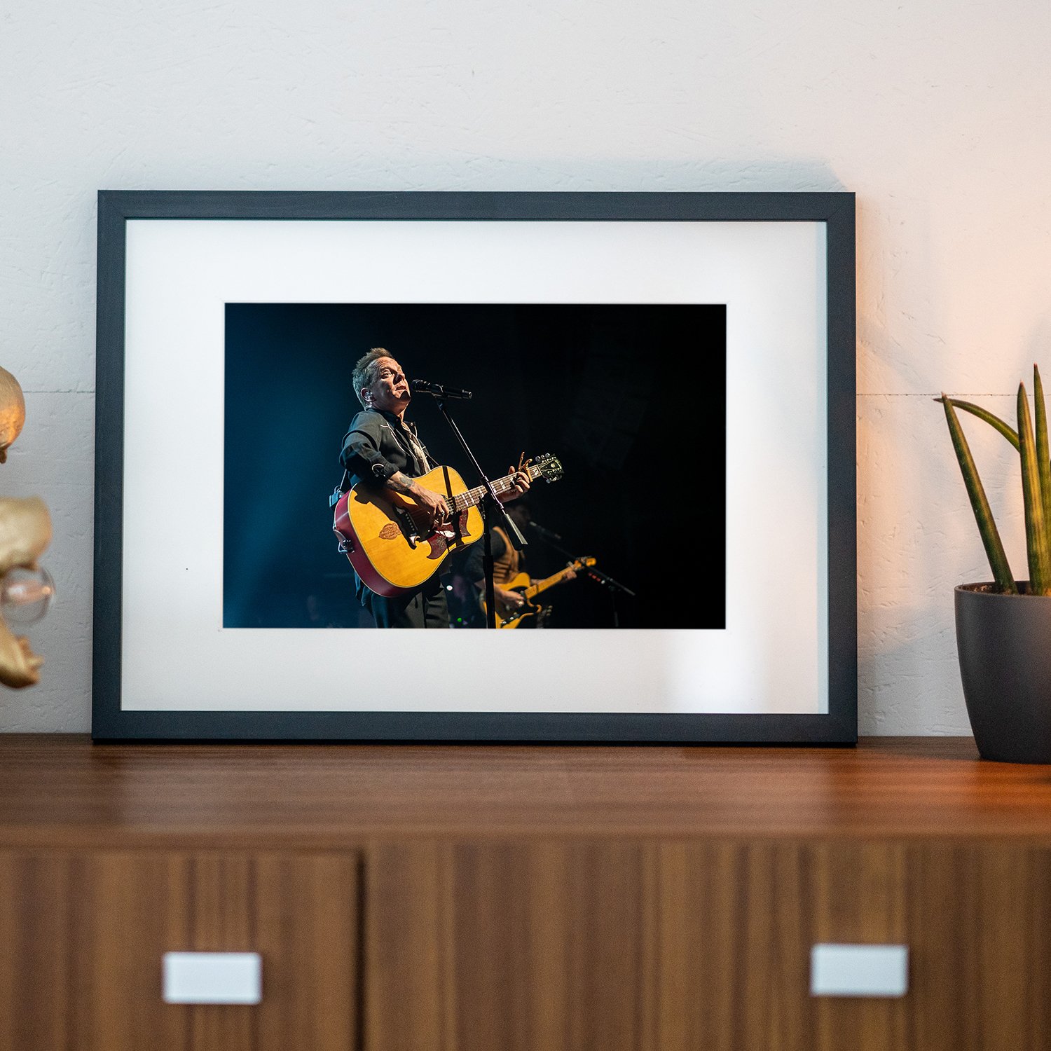 "Kiefer Sutherland" - 20x30cm - Ingekaderd (30x40cm)