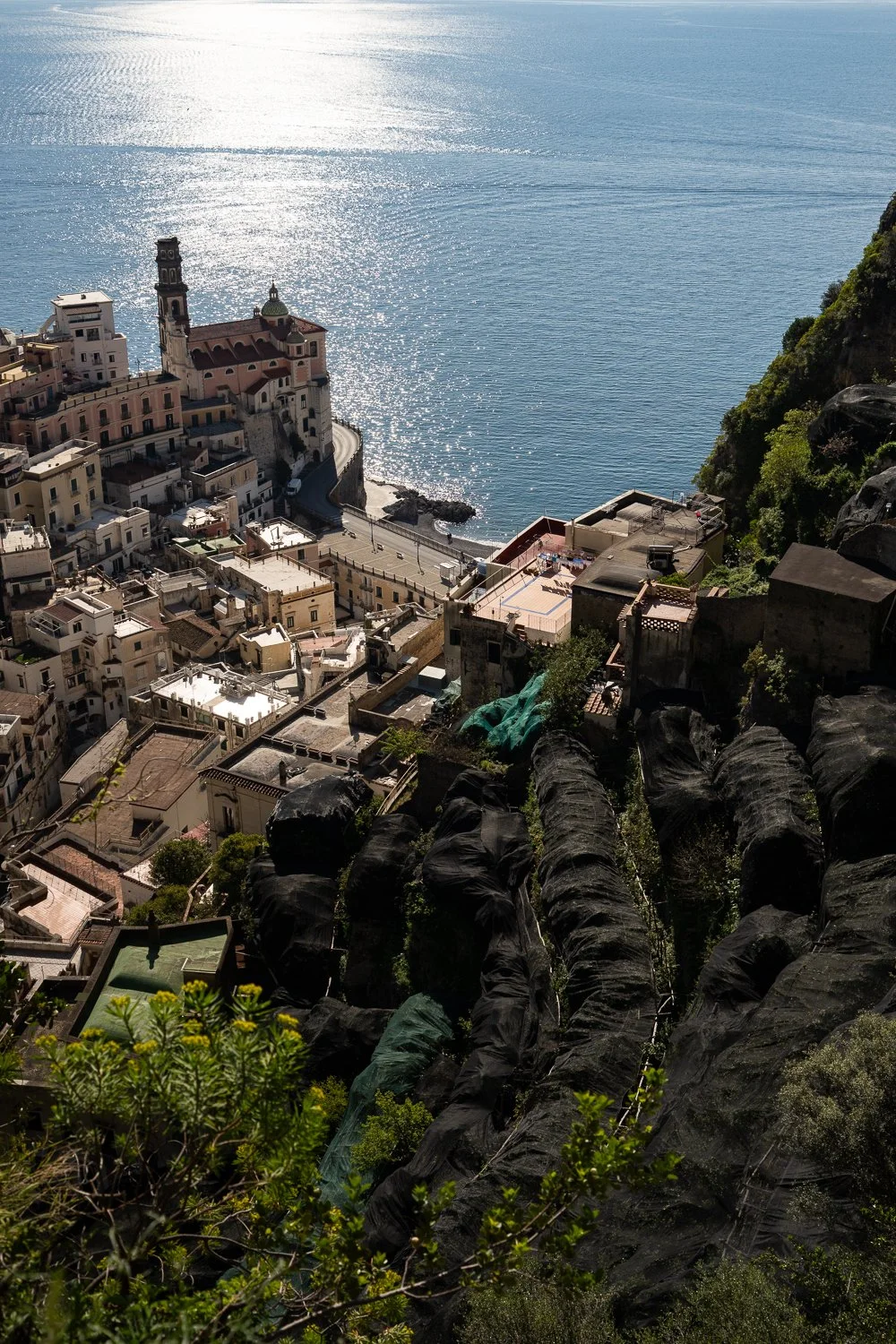 Gematigdheid in Amalfi