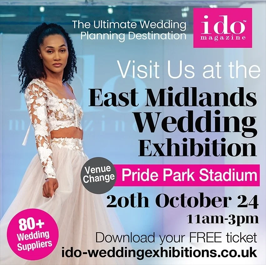 Get your FREE ticket for the @ido_magazineuk wedding fair at Pride Park Stadium by dropping us a message! 🩷
This will be my biggest wedding fair yet and it’s not one to be missed! 👀
If you would like to take a sneak peek at what I supply th