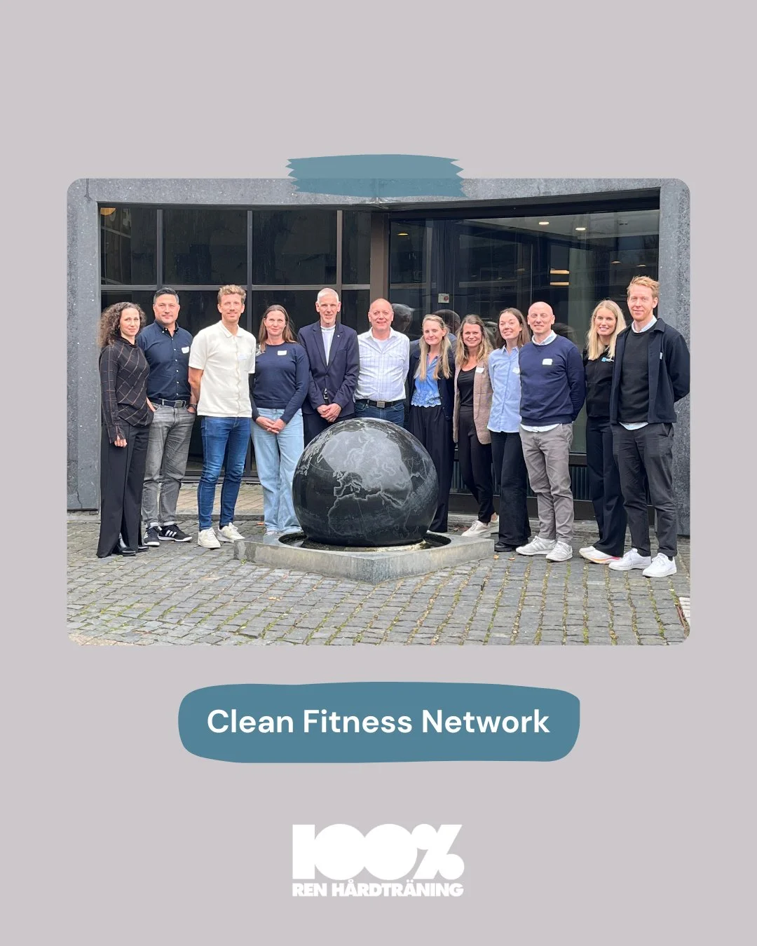 100% Ren Hårdträning deltog i Clean Fitness Network-mötet i Köpenhamn den 21–22 oktober. 💯
 
Fokus låg på att stärka samarbetet mellan andra nordiska och europeiska länder inom det dopningsföreby