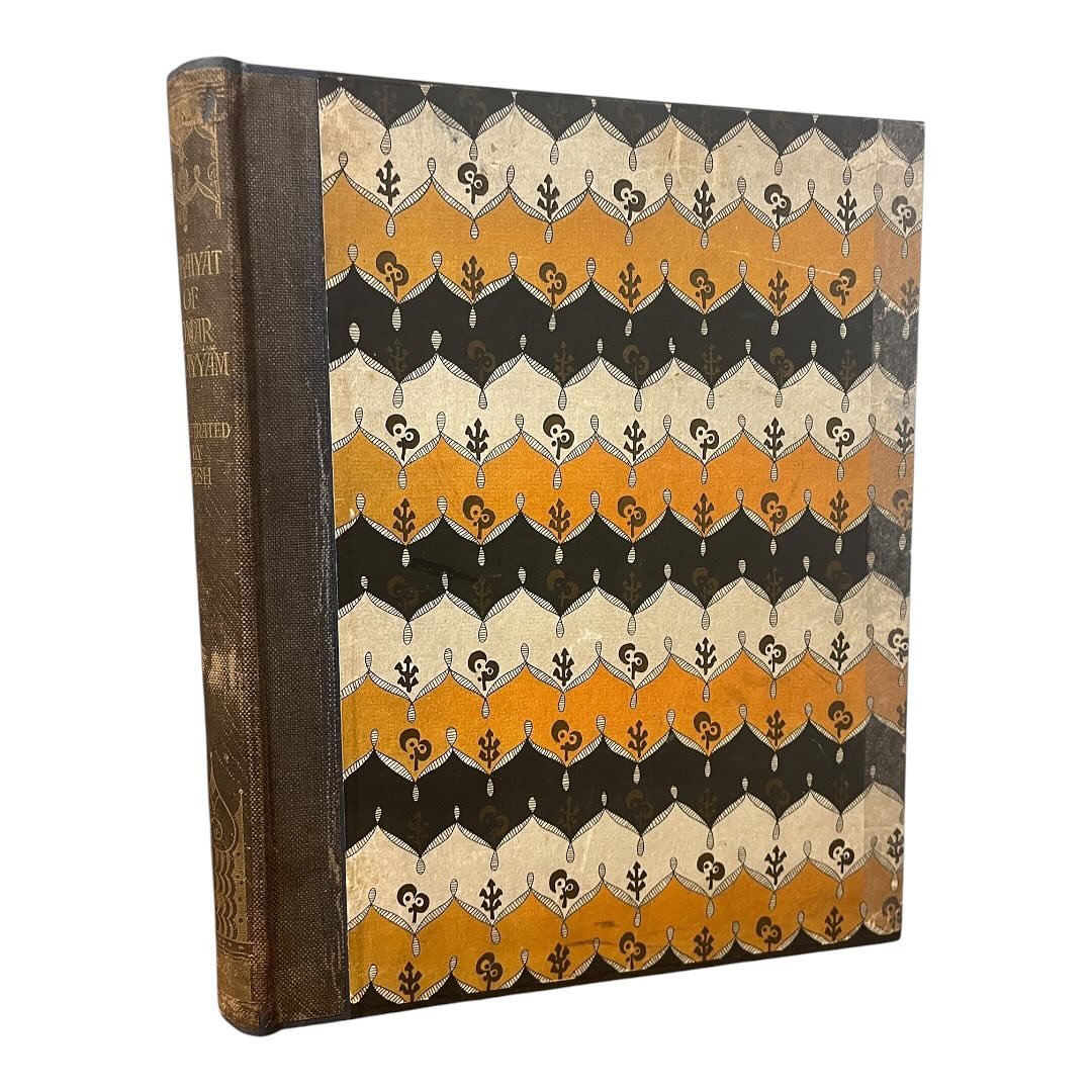 Nice copy of the Rub&aacute;iyat of Omar Khayy&aacute;m with illustrations by Fish, cool plates pretty nice,

#books
