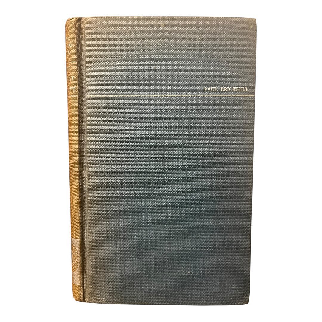 The Great Escape. Paul Brickhill. Association copy. Signed Inscribed by Bertram Arthur &lsquo;Jimmy&rsquo; James. Survivor of the Great Escape. Readers Union Edition. Hardback.
Bertram &ldquo;Jimmy&rdquo; James MC (1913&ndash;2008) was a British RAF 