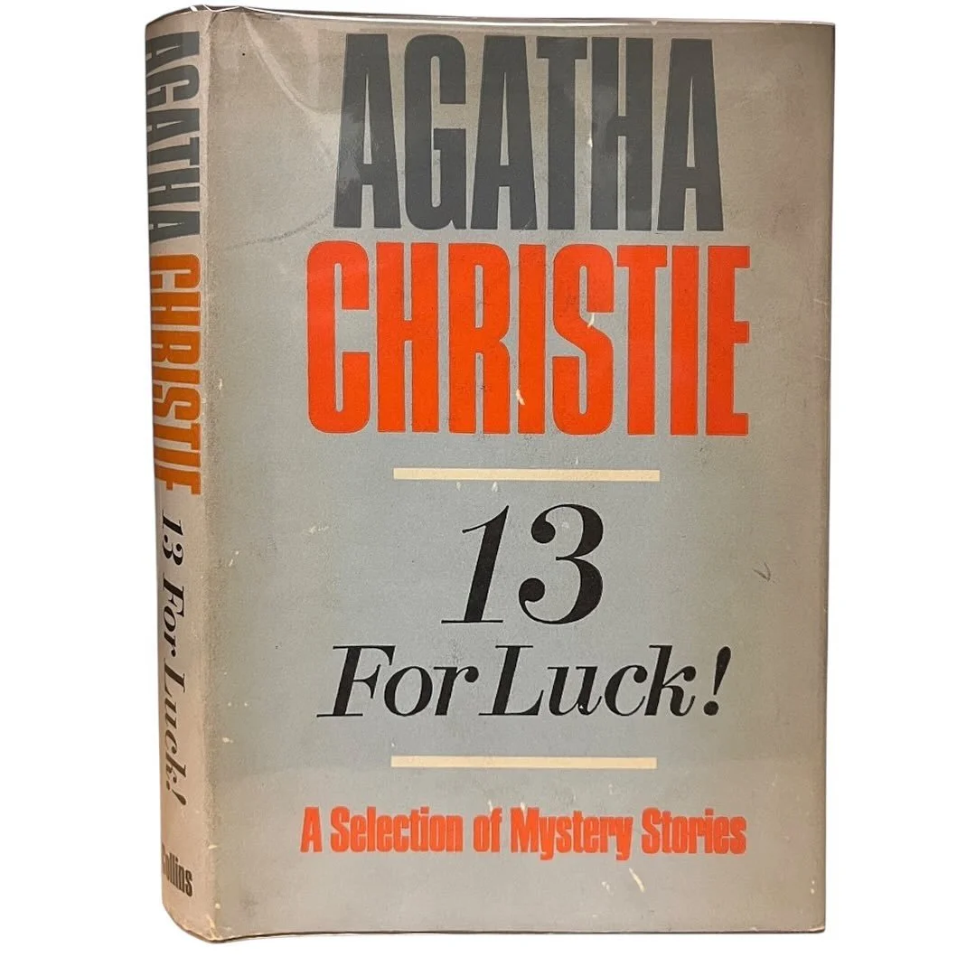 Agatha Christie 13 is for Luck and Kingsley Amis Bond Dossier, all things considered, standard books but good books. Christie although being 1966 is one of the scarcer later titles, don&rsquo;t think I&rsquo;ve had one in for a while. 

#detectivefic