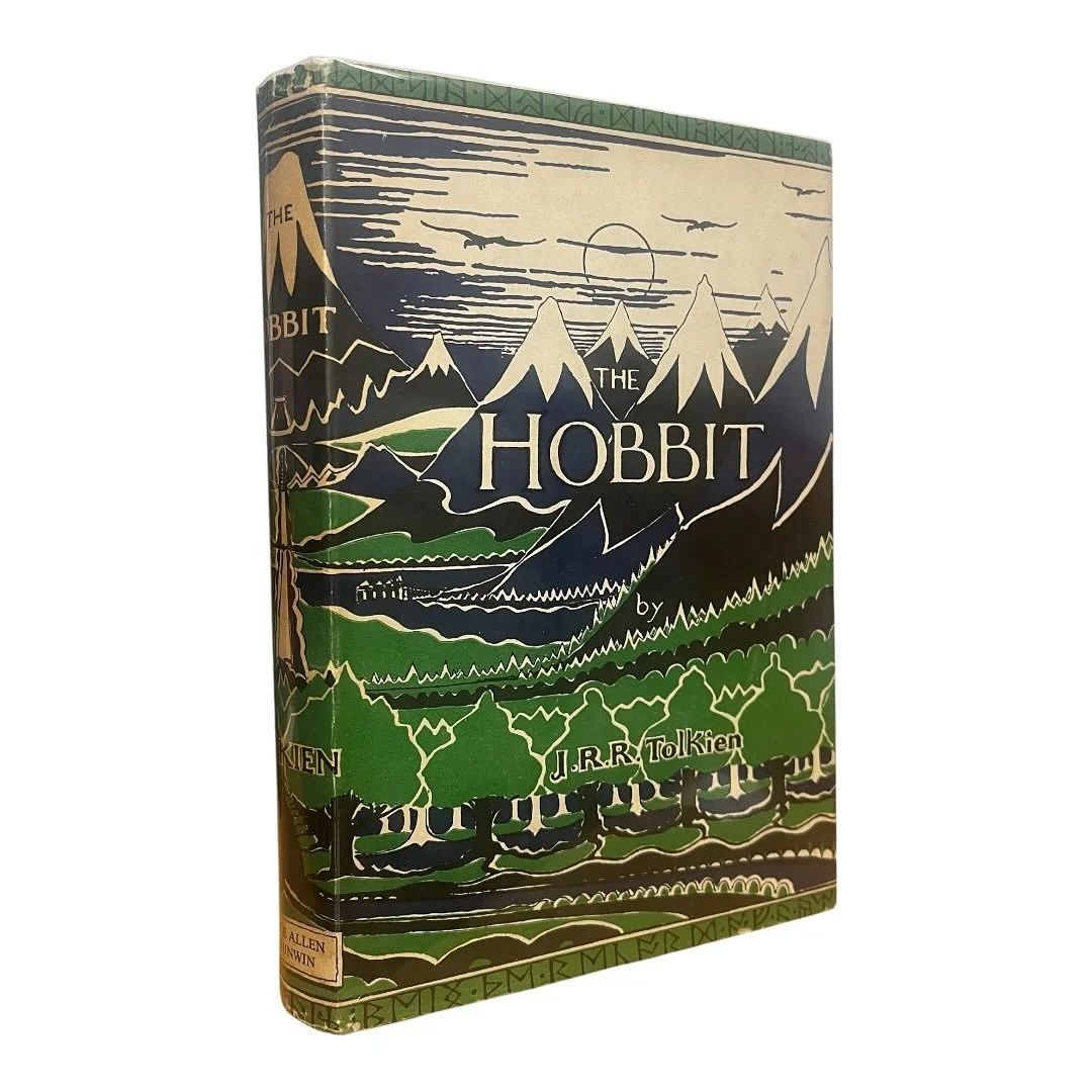 The Hobbit, nice jacket, later printing, 

#rarebooks #dustjackets #books