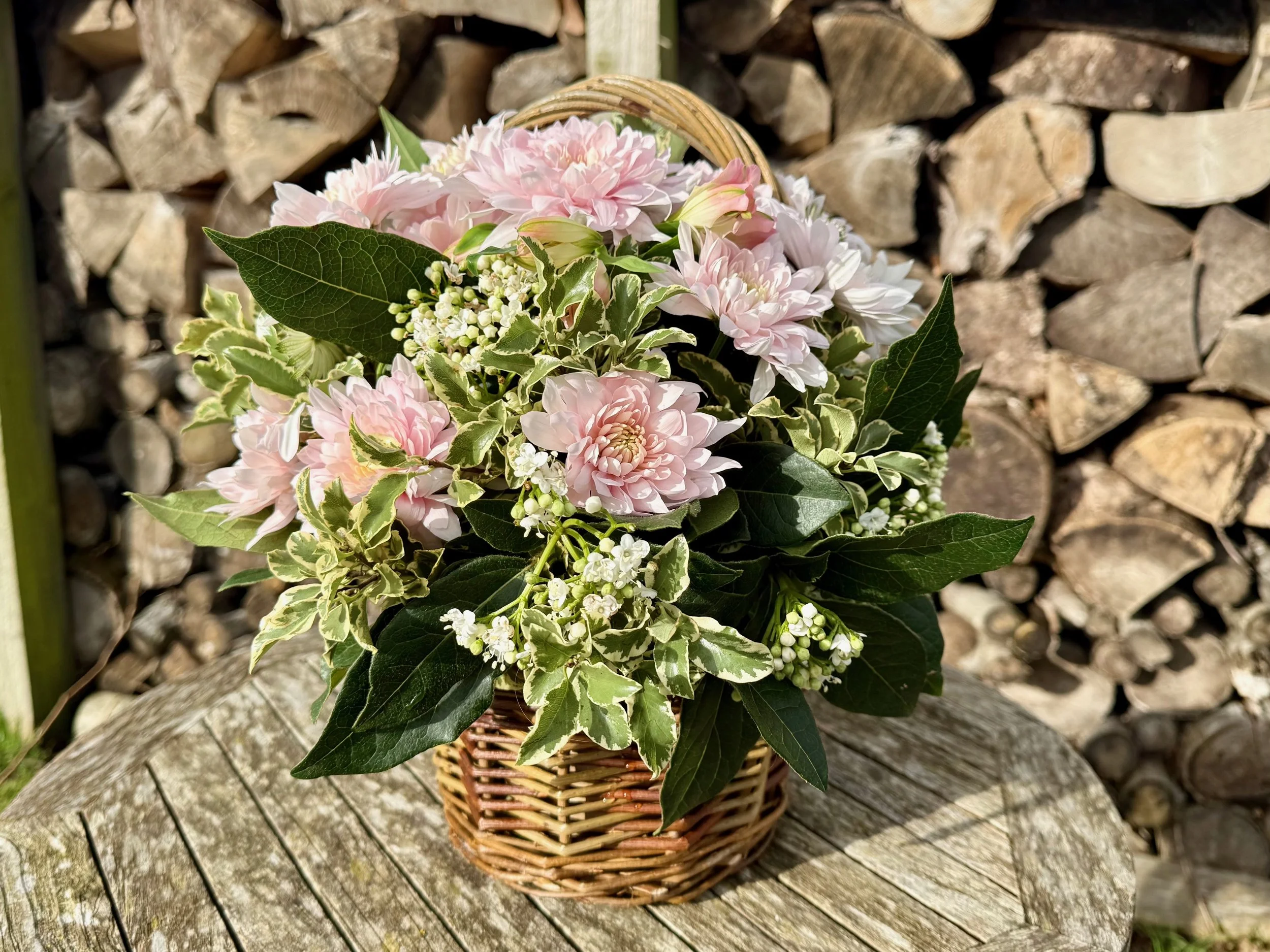 Mother's day flower basket pre order
