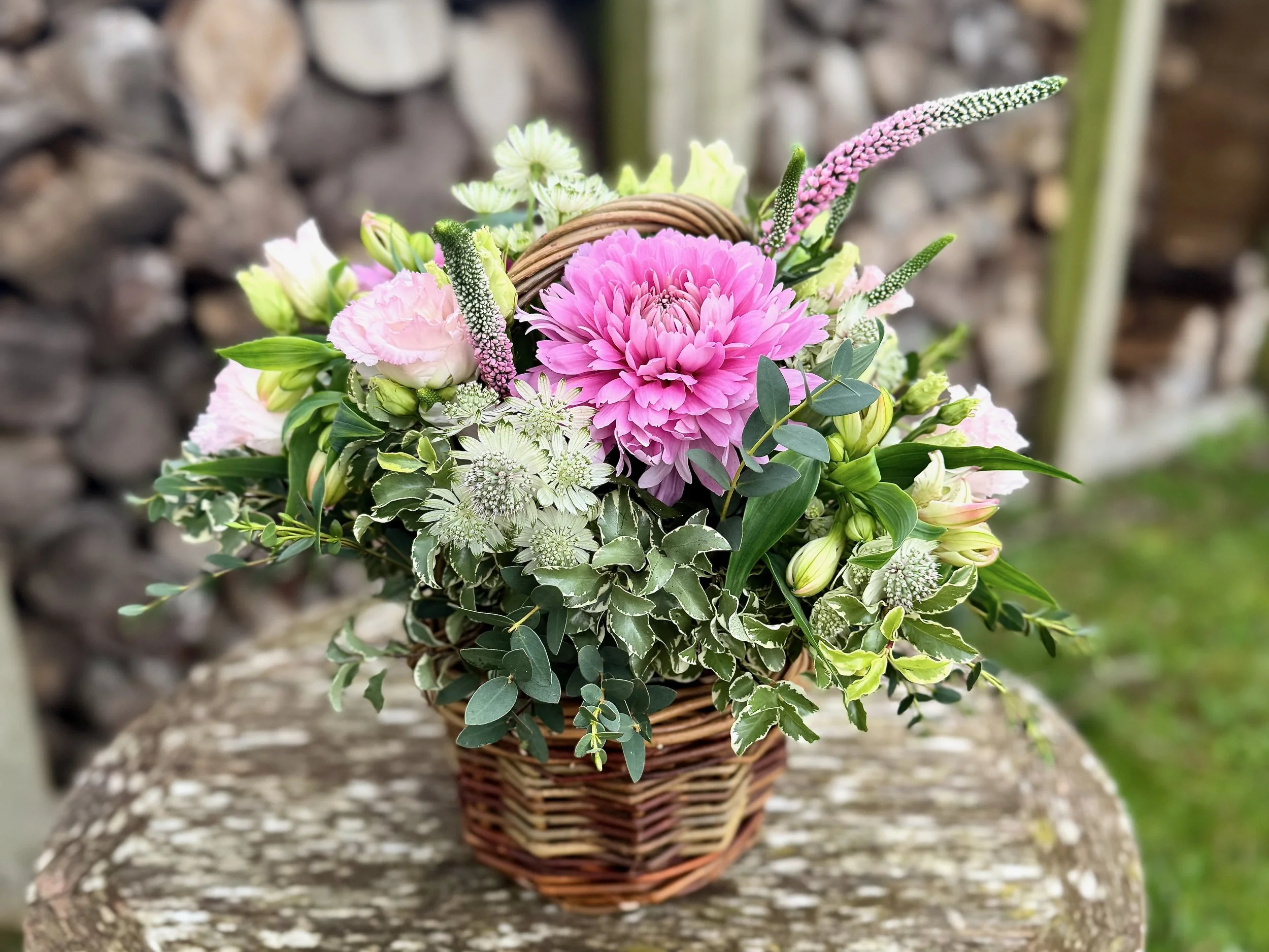 Mother's day flower basket pre order