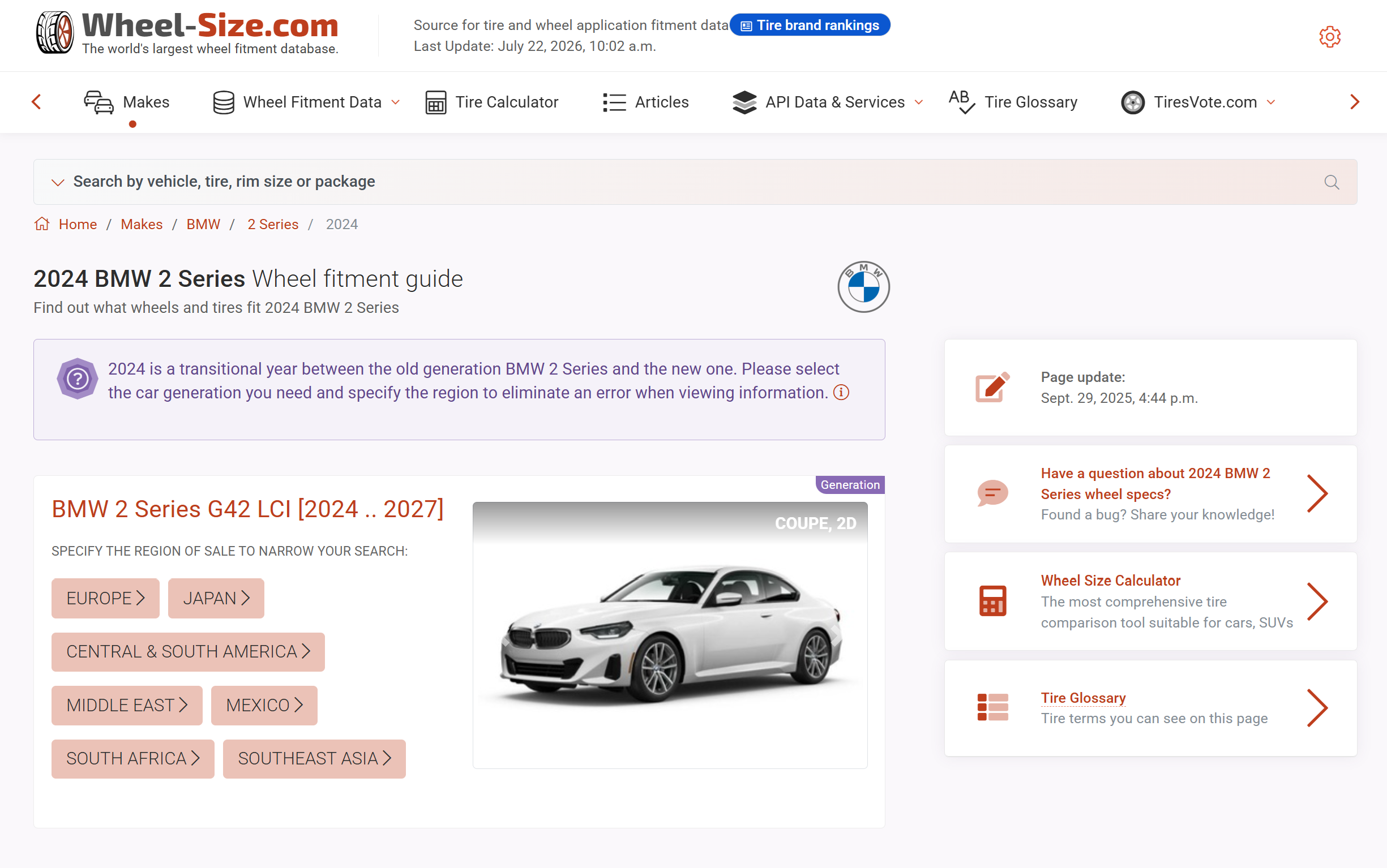 A new fitment source for wheel &amp; tire stores: Wheel-Size.com