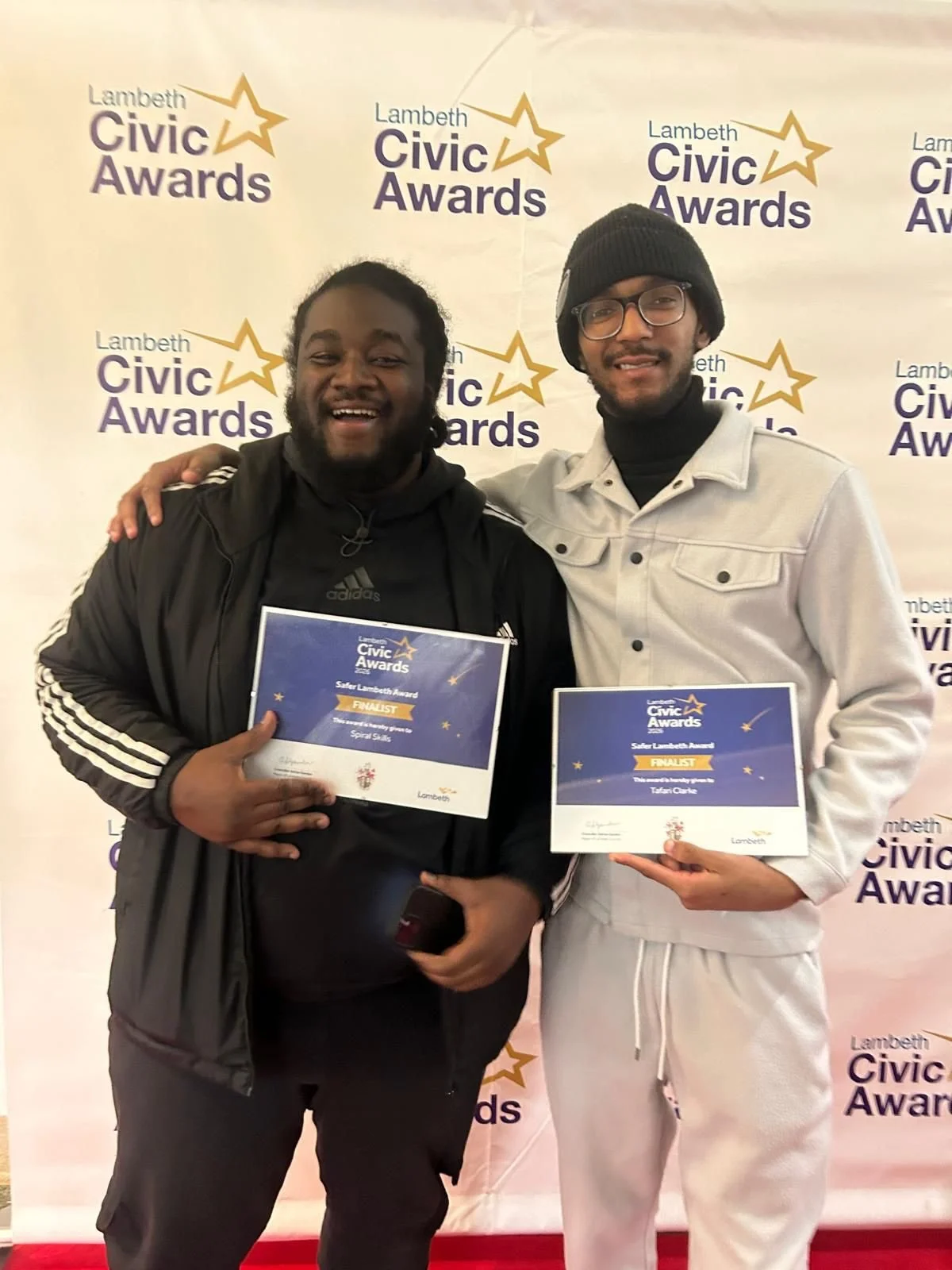 Thank you for a wonderful evening #LambethCivicAwards2026 🏆

We were proud to join a host of remarkable organisations and individuals that support, connect and inspire our local community. 

We were honoured to be finalists for the Safer Lambeth Awa