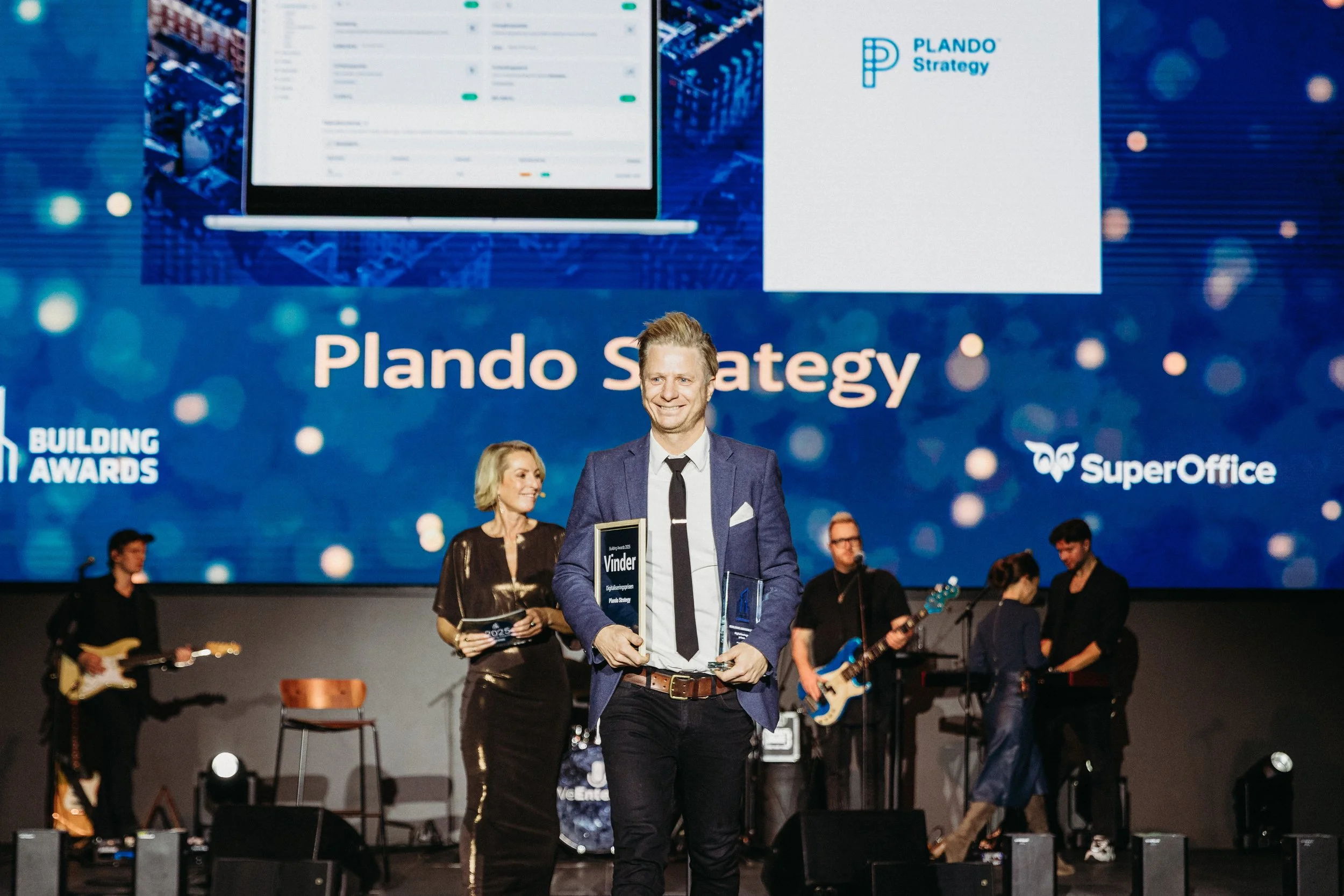 Plando Strategy vinder Digitaliseringsprisen til Building Awards 2025
