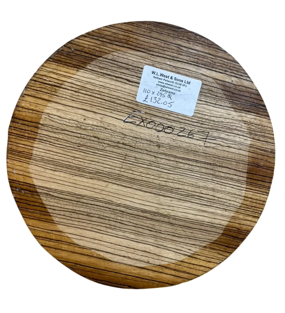 Zebrano turning blank Dec 24.webp