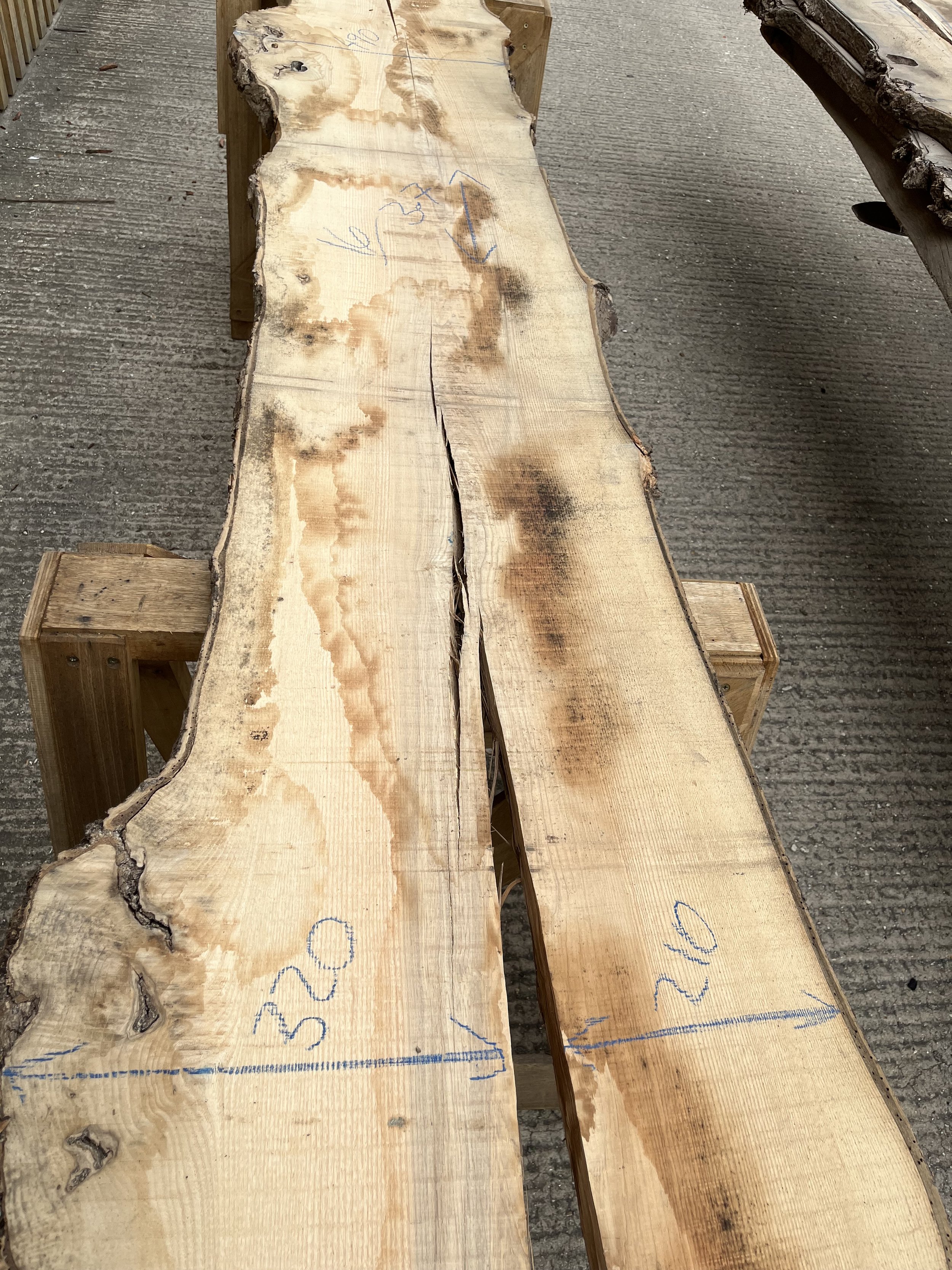 Ash Live Edge Board