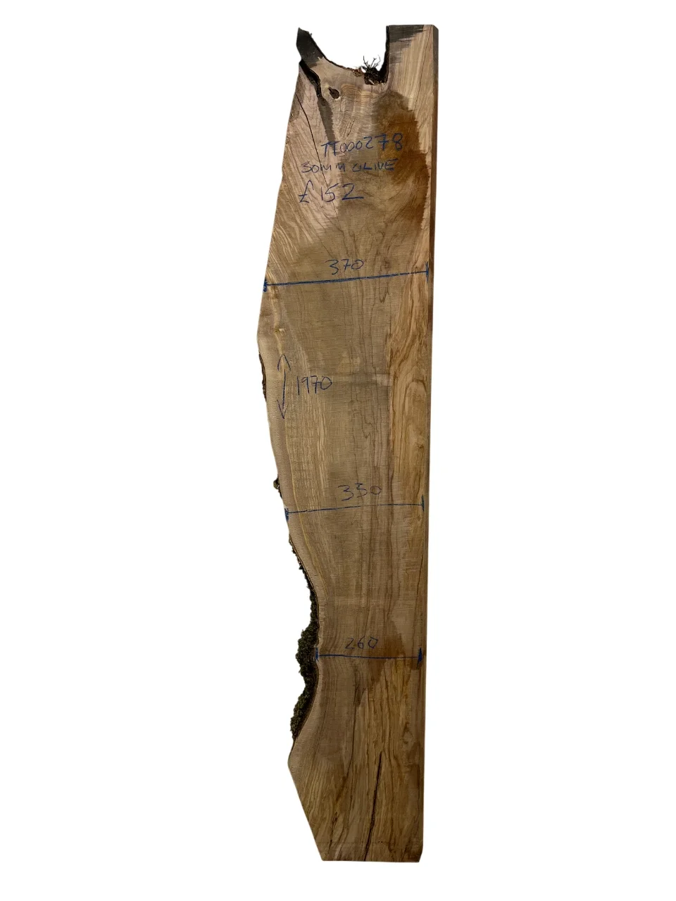 Olive Live Edge Board 30mm