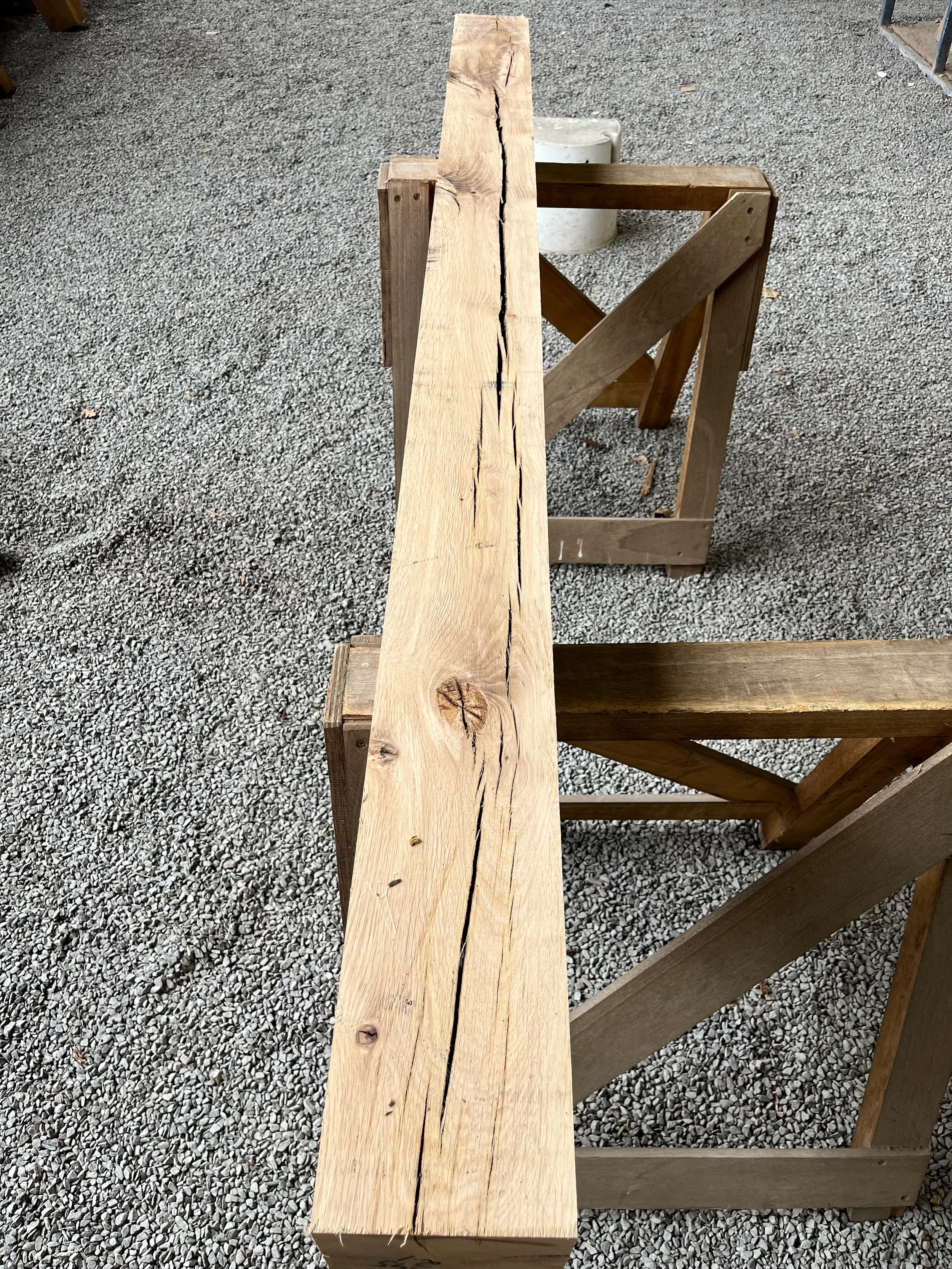 Air Dried Oak Mantle Beam 145x145x2130mm