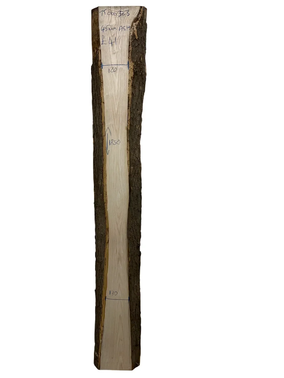 European Ash Live Edge Board 45mm