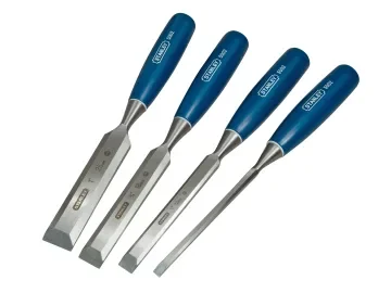 Stanley 5002 Bevel Edge Chisel Set, 4 Piece