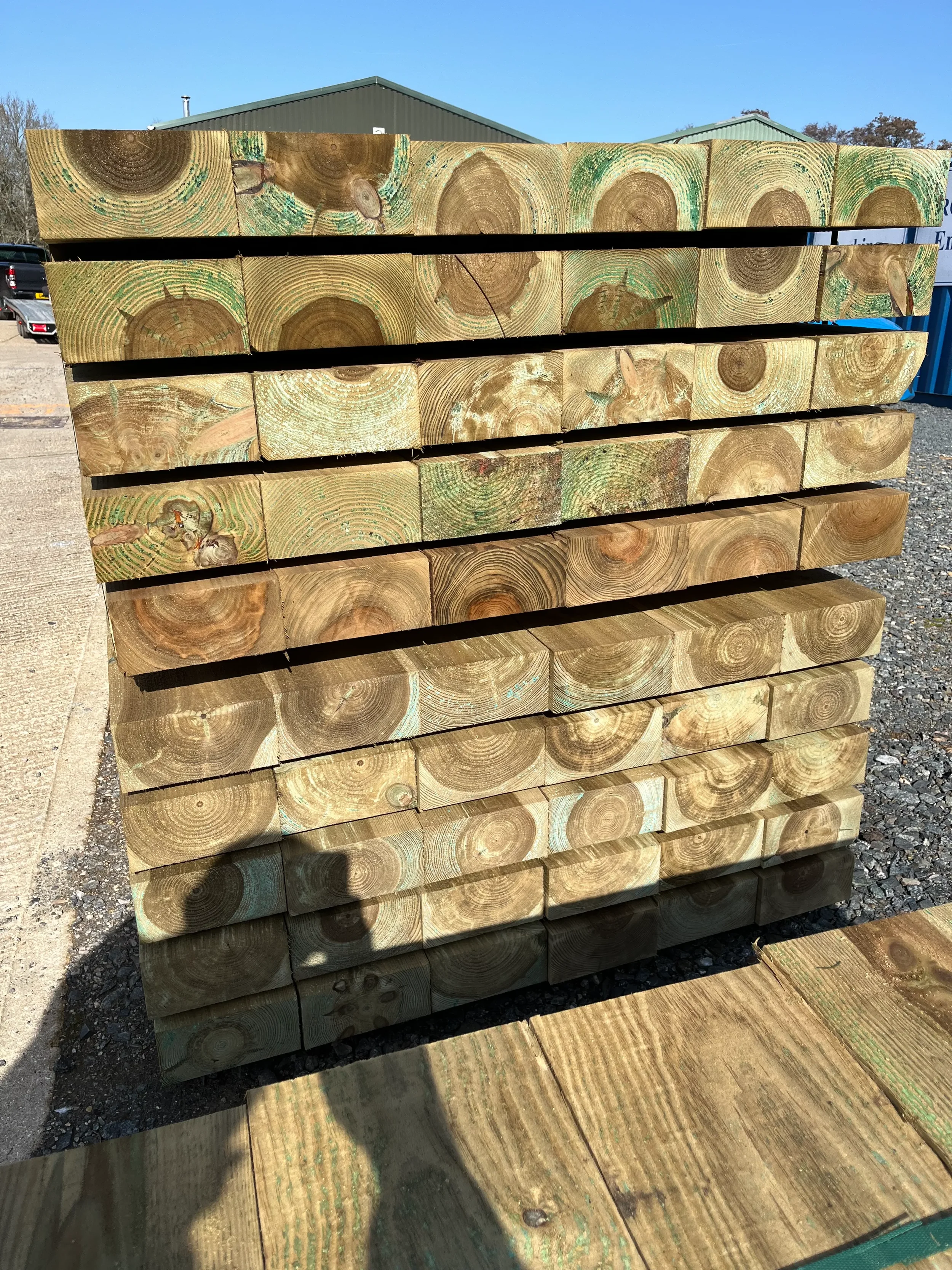 Treated Softwood Sleepers 100x200x2400mm